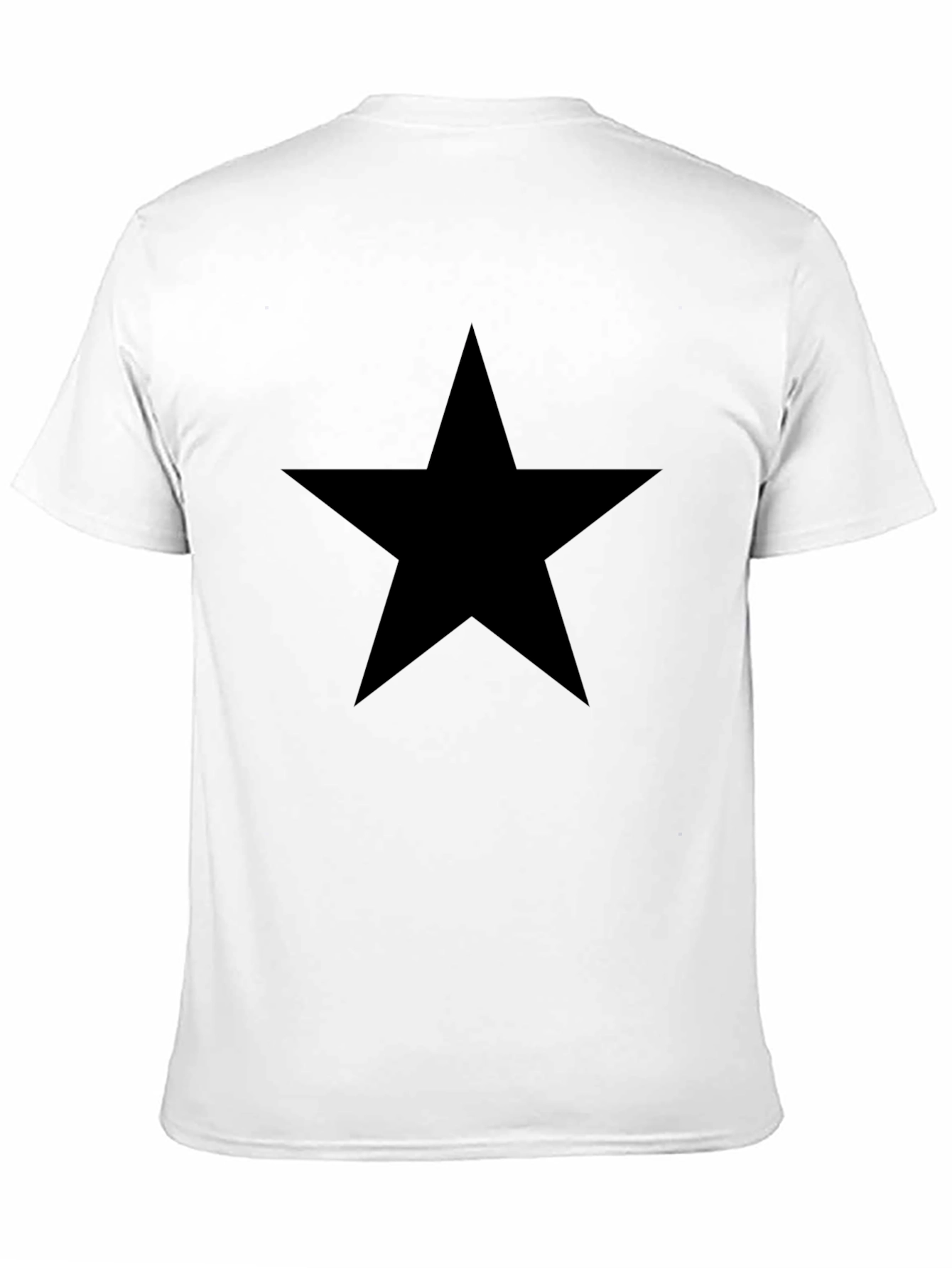 Black Black Star Graphic Tee - Casual Comfort view 11