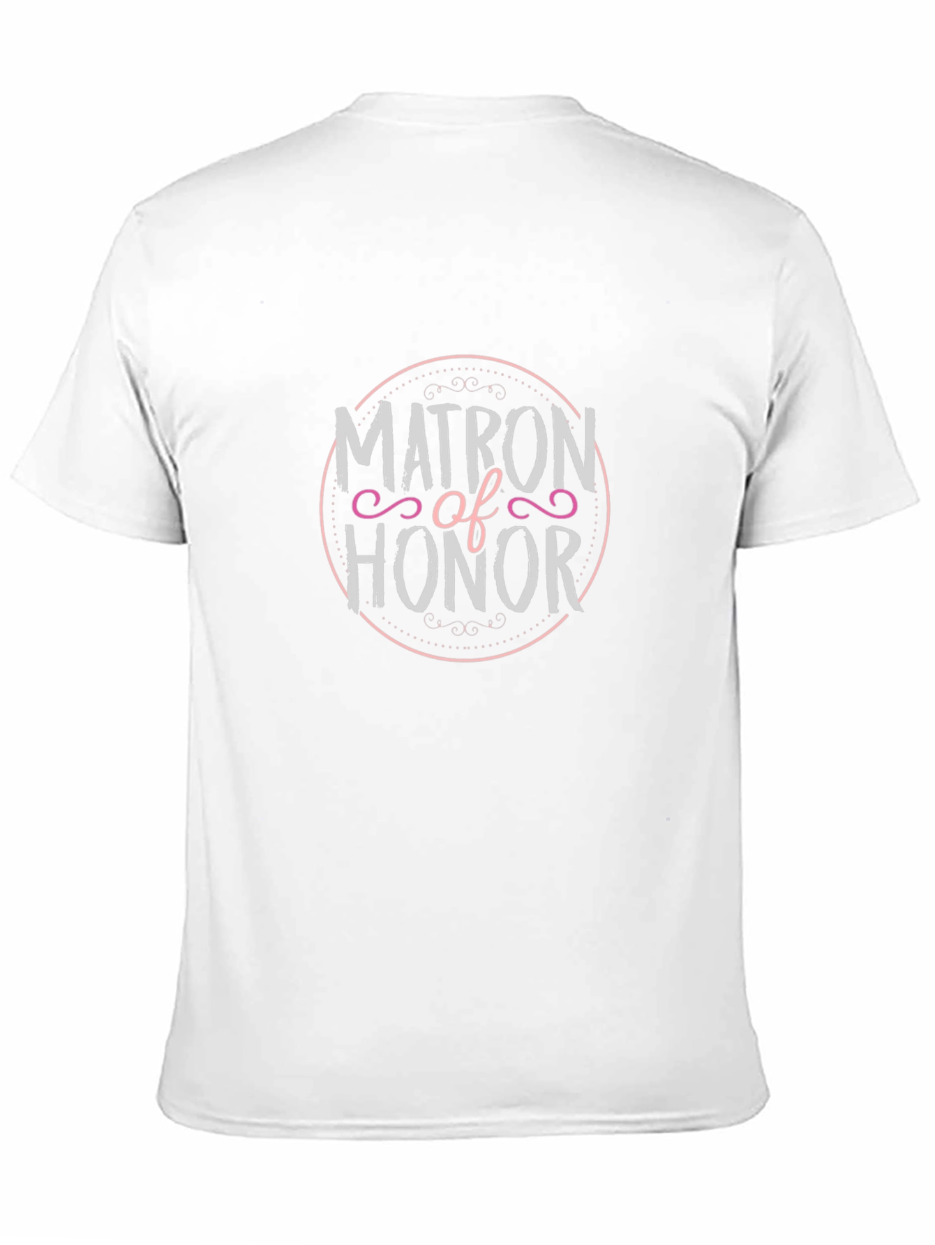 Black Matron of Honor Crew T-Shirt - Black view 11