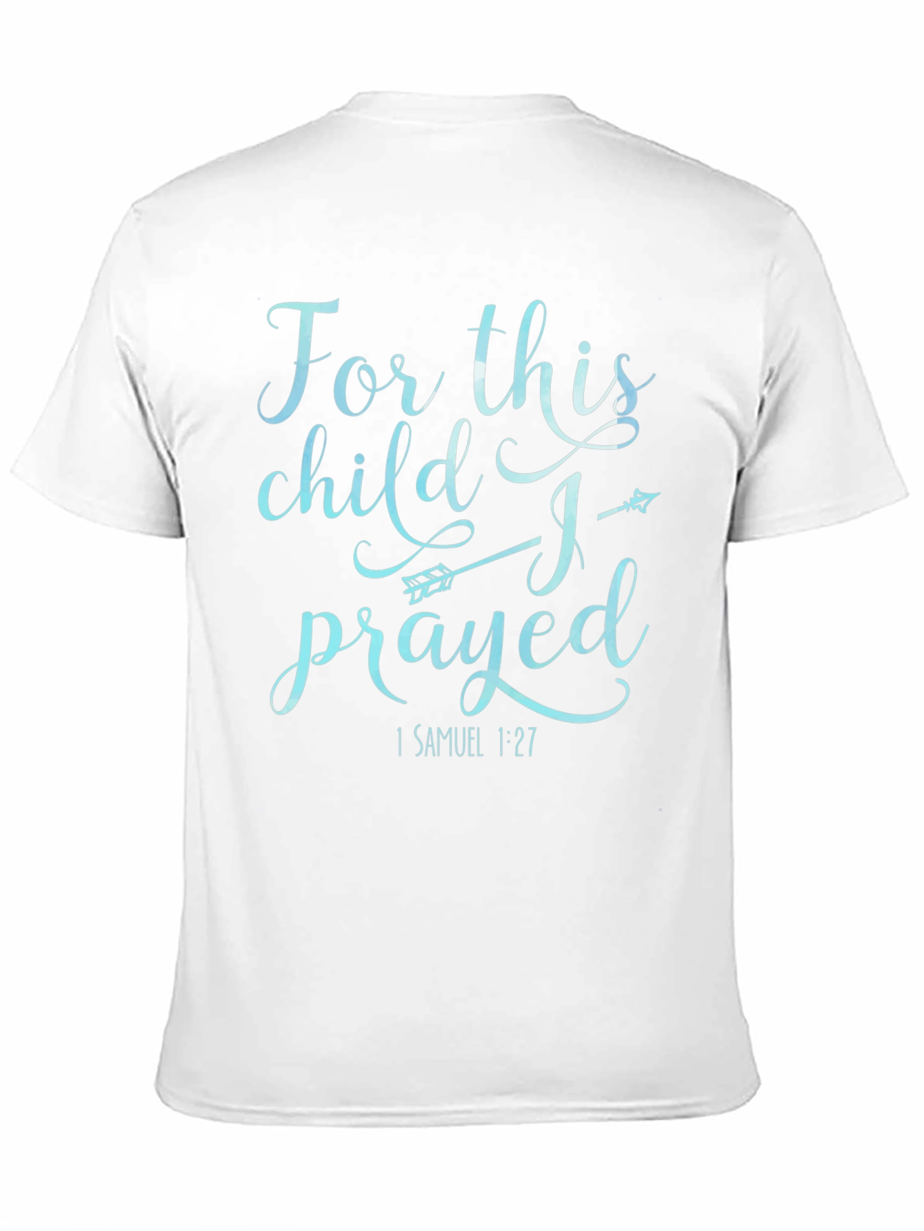 Black For This Child I Prayed T-Shirt view 11