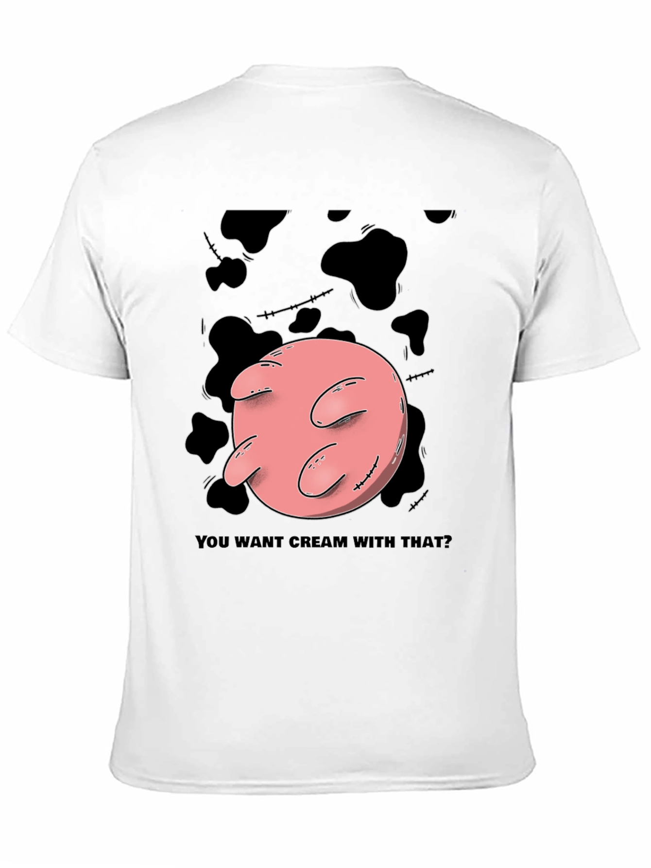 Black Cream With That? Novelty T-Shirt view 11