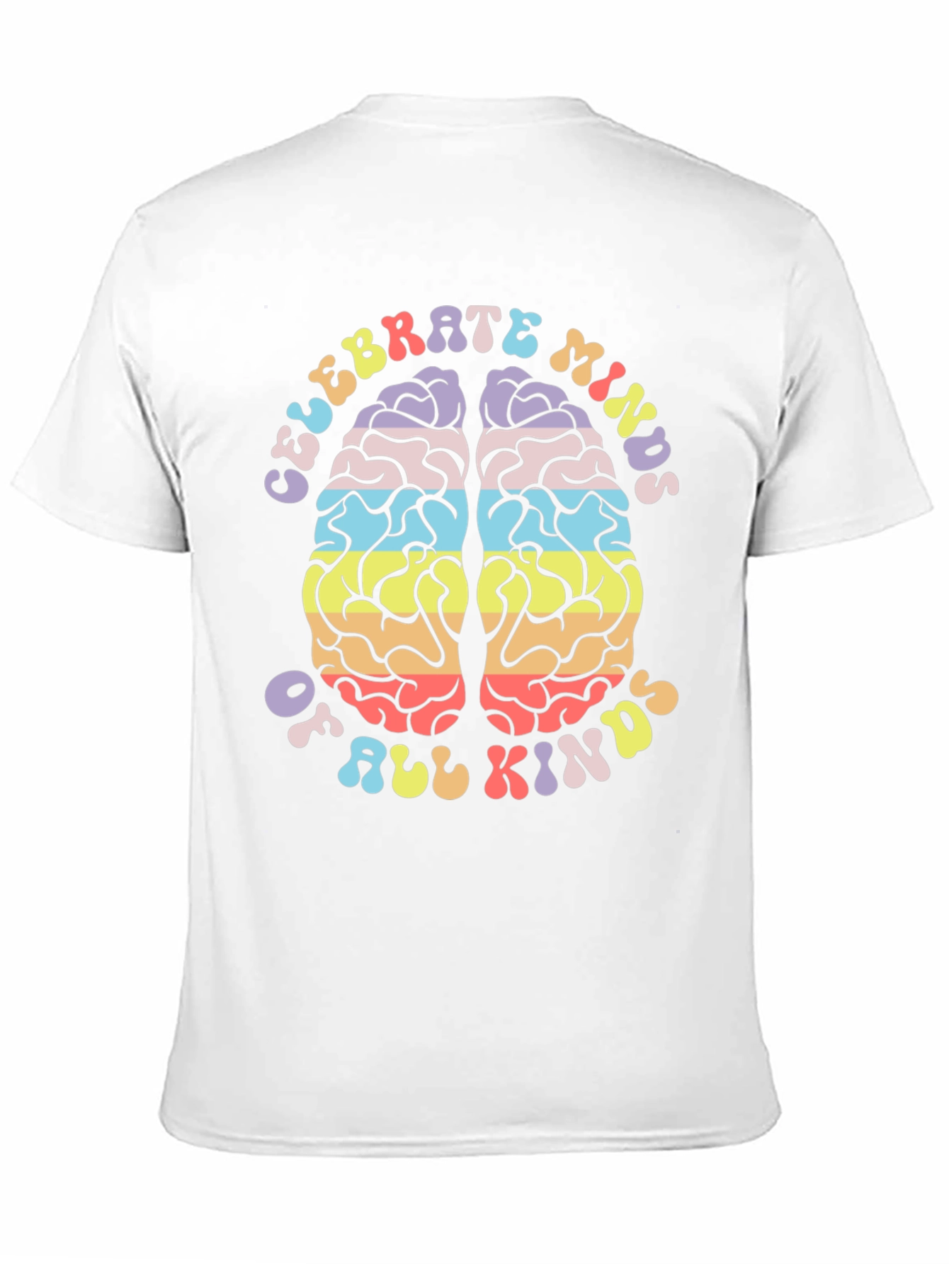Black Celebrate Minds of All Kinds Graphic Tee view 11