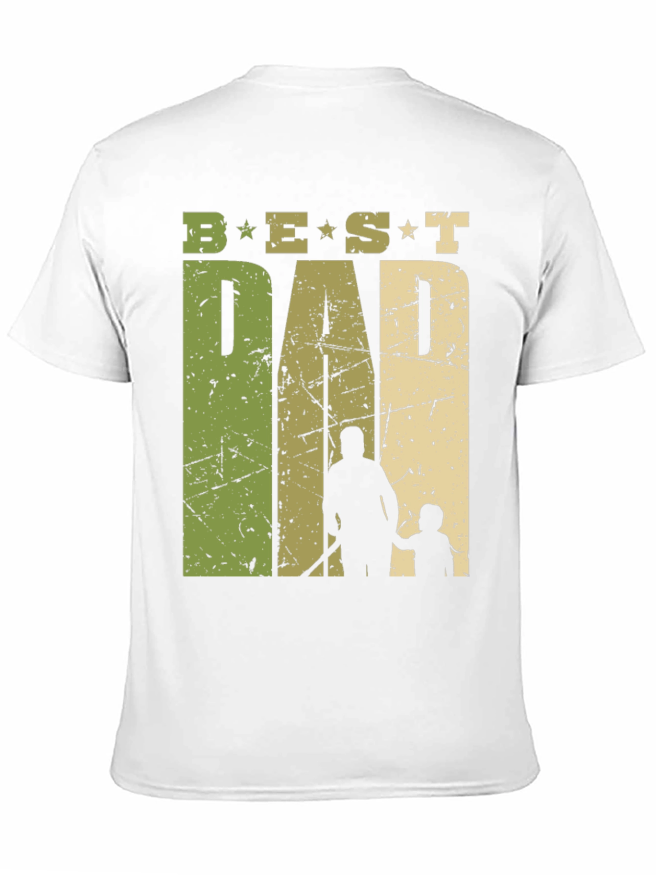 Black Best Dad Ever Graphic T-Shirt - Father's Day Gift view 11