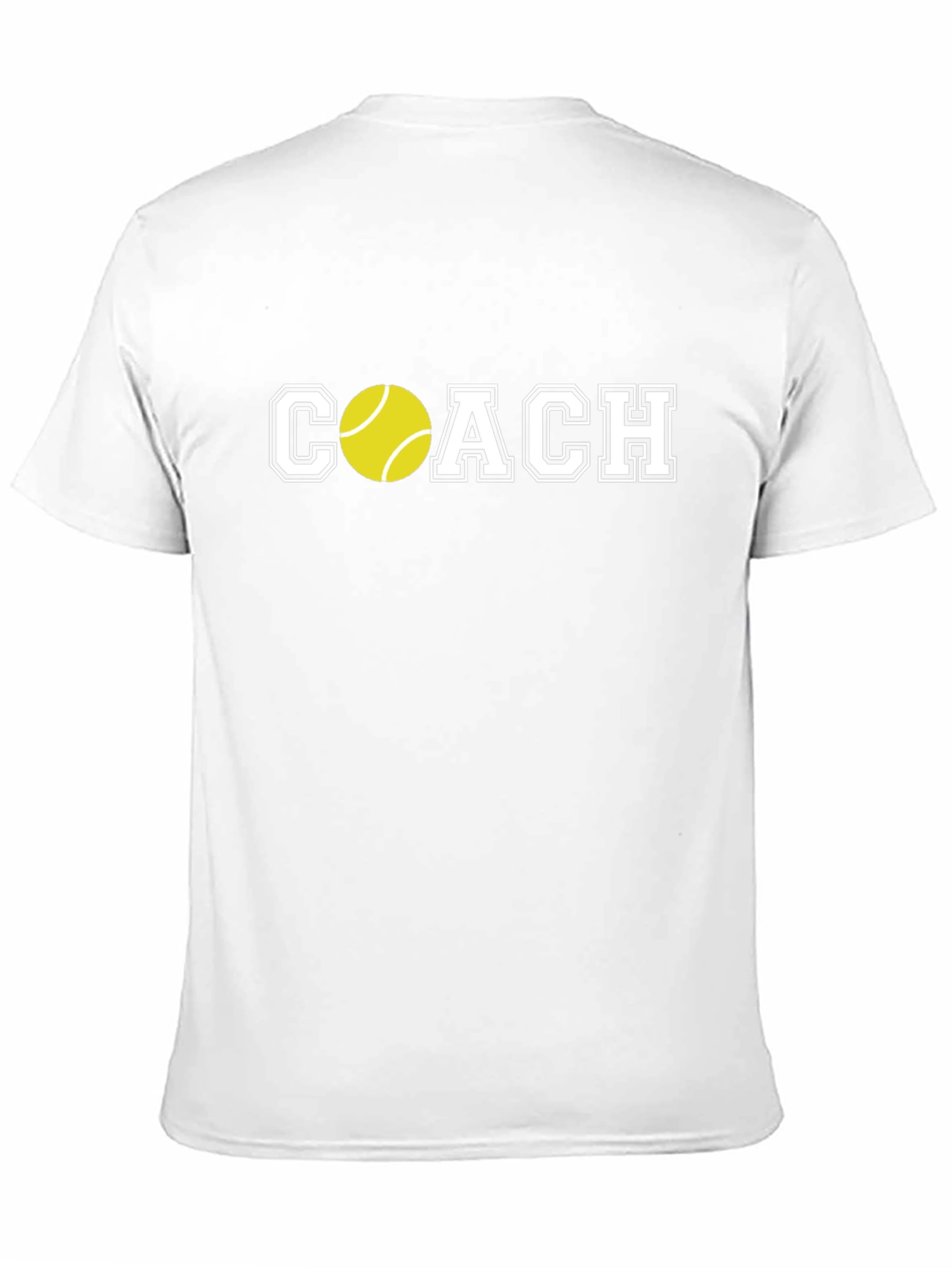 Black Tennis Coach Graphic T-Shirt view 11