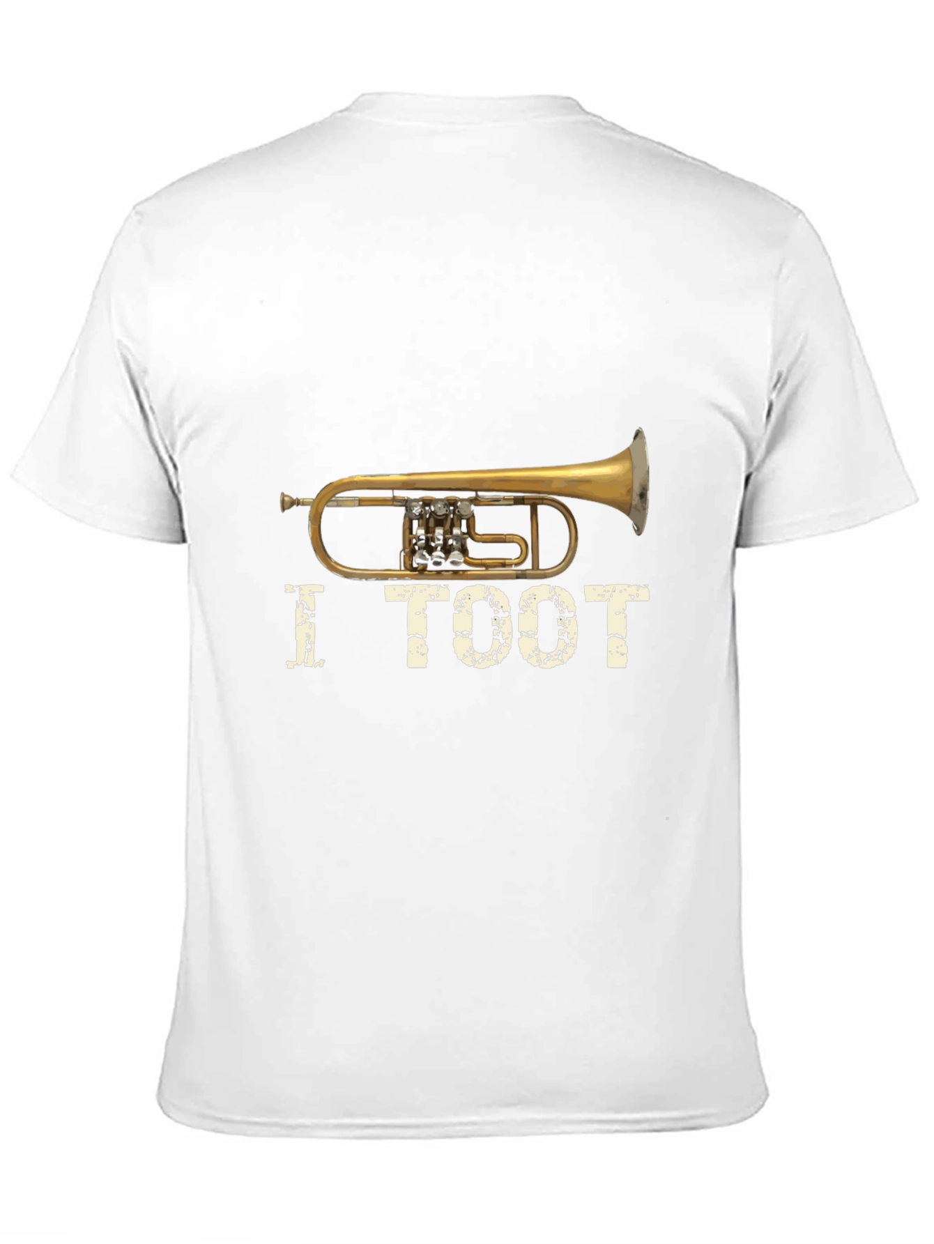 Black I Toot Trumpet Graphic Tee view 11