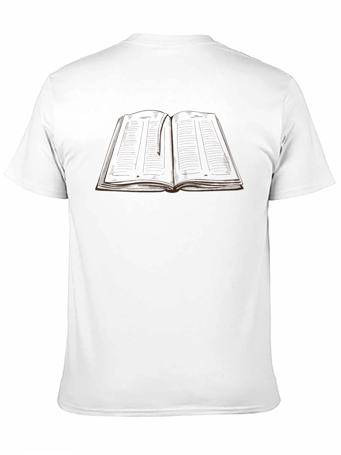 Black Open Book Graphic Tee - Read On! view 11