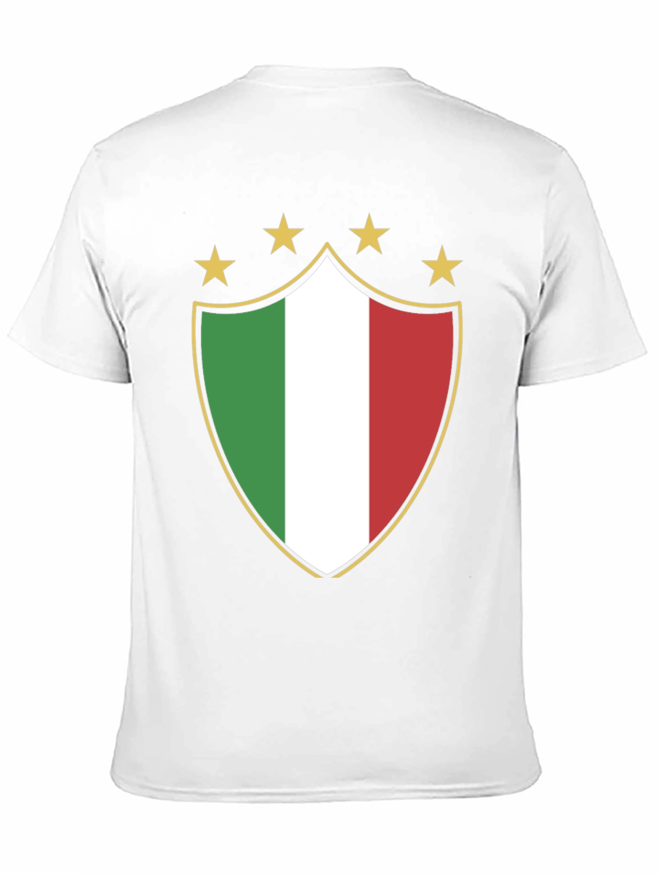 Black Italy Shield Star Graphic Tee view 11