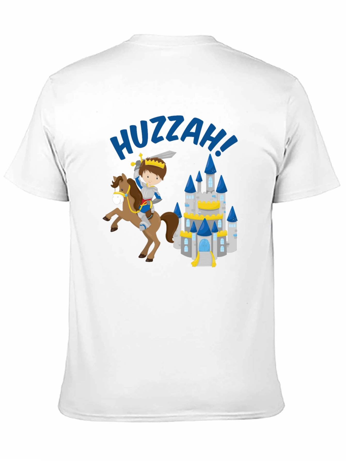Black Huzzah Knight & Castle Graphic Tee view 11