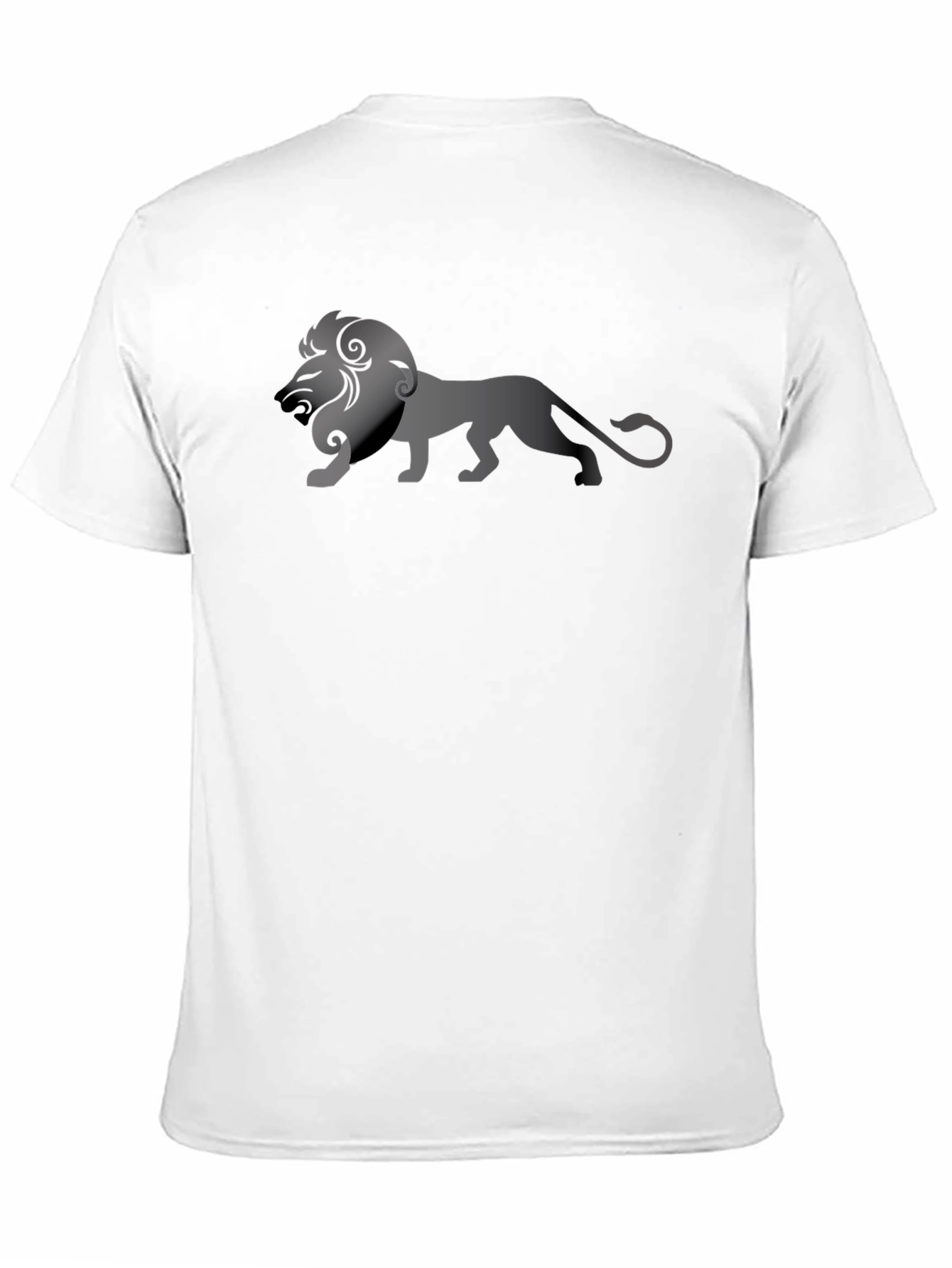 Black Lion Graphic Tee - Stylish Black T-Shirt view 11