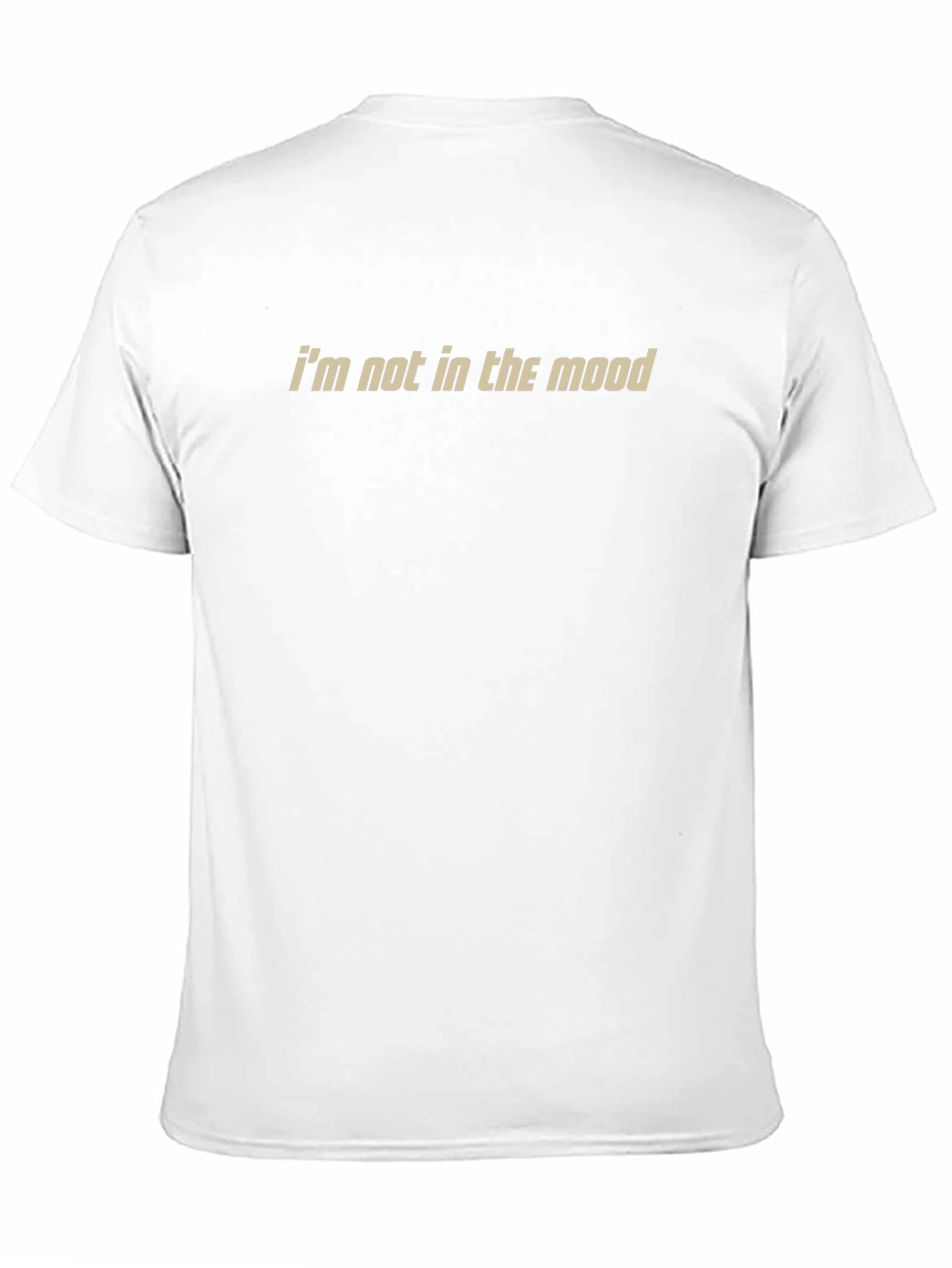 Black I'm Not in the Mood Graphic T-Shirt view 11