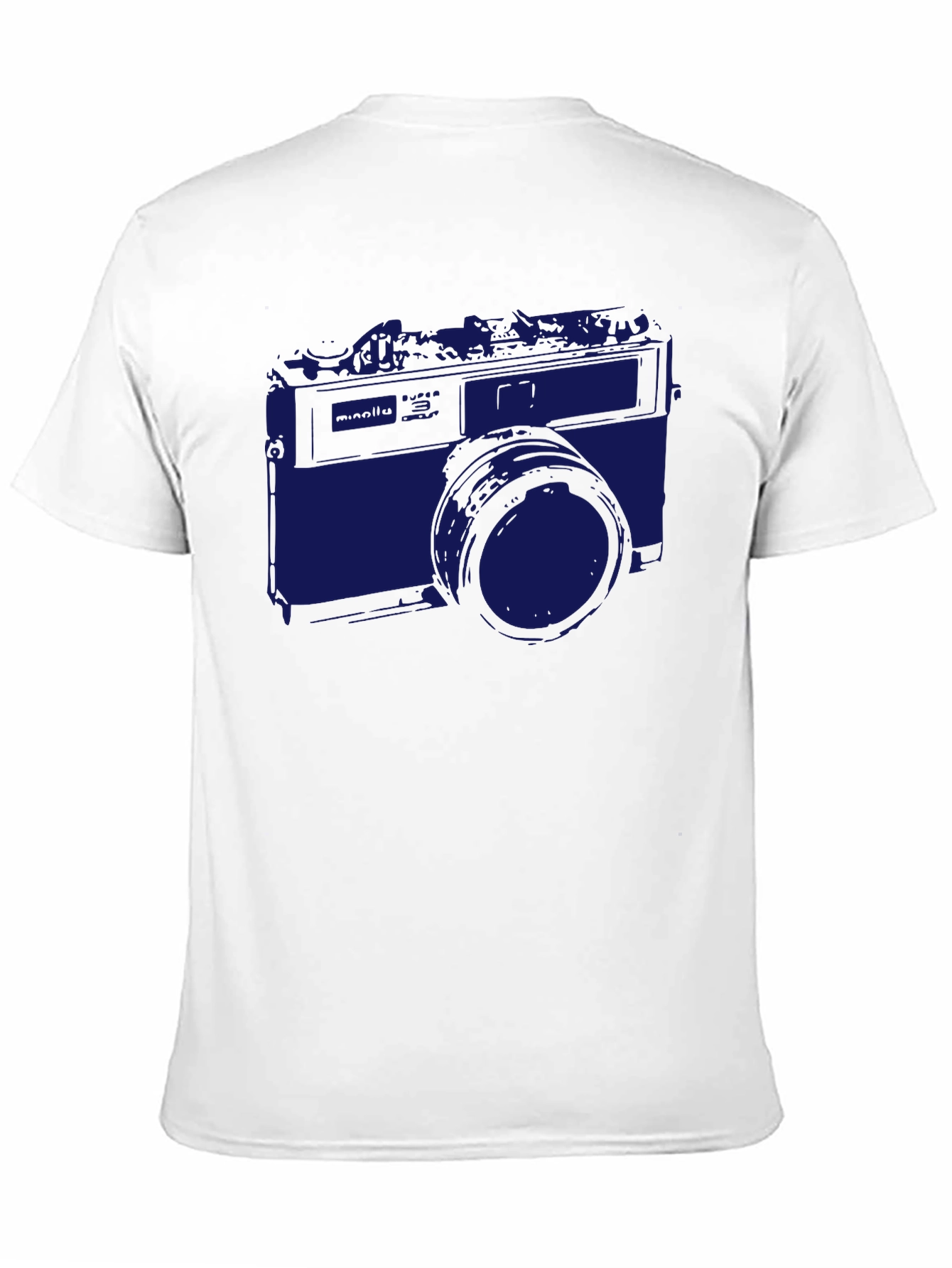 Black Retro Camera Graphic Tee - Classic Style view 11