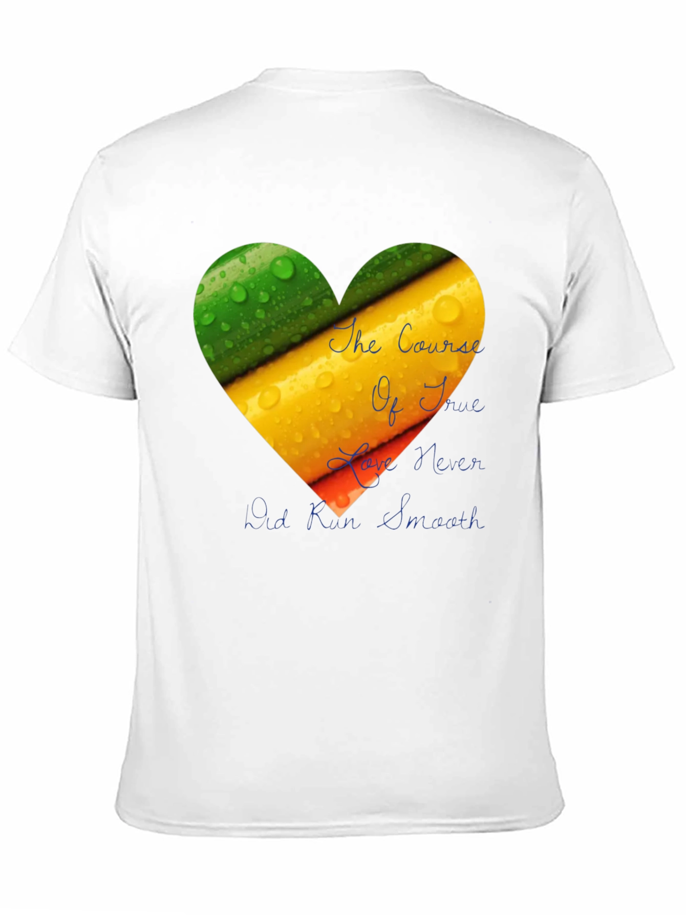 Black Love Never Runs Smooth T-Shirt view 11