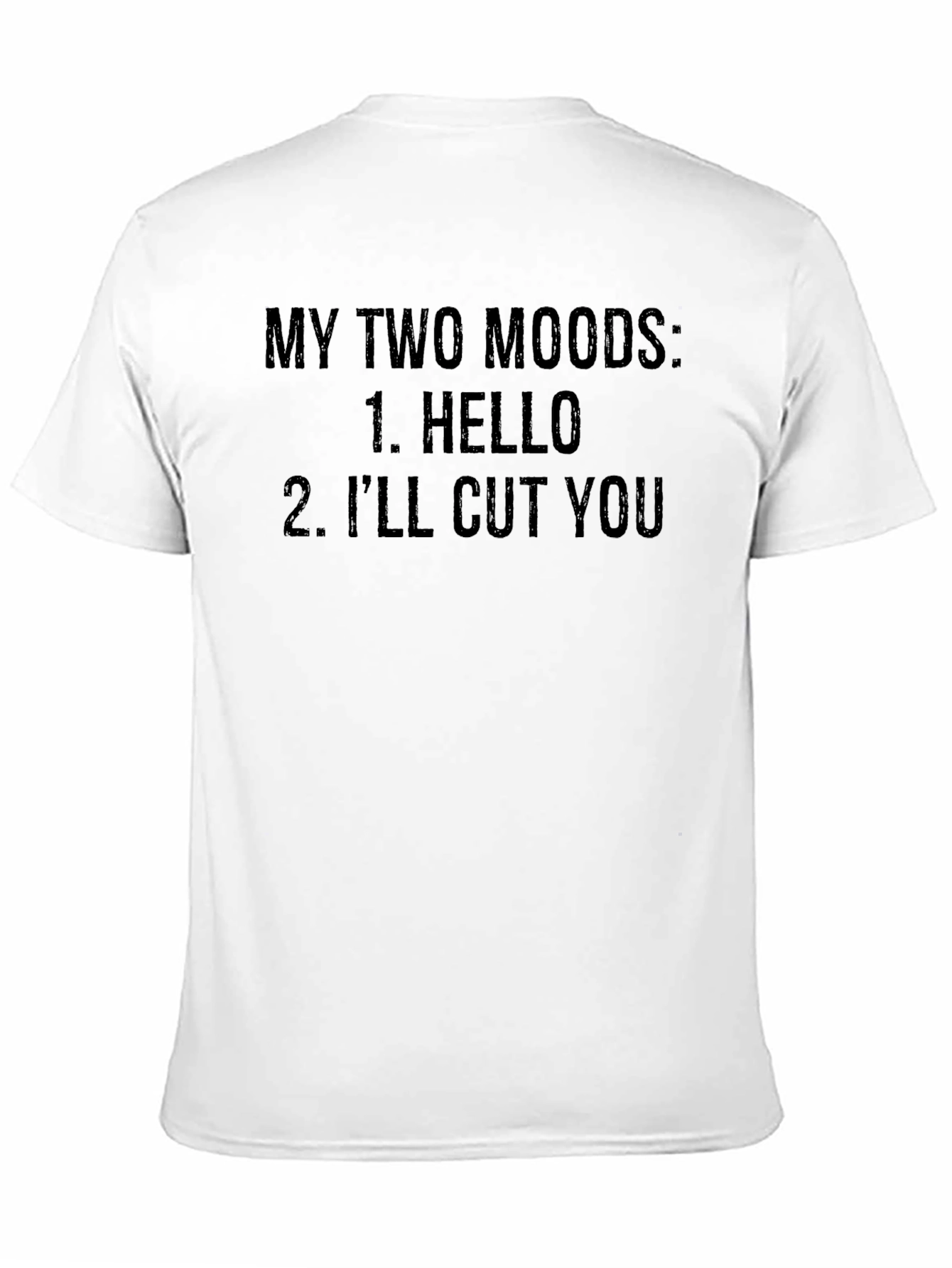 Black My Two Moods Graphic Tee view 11