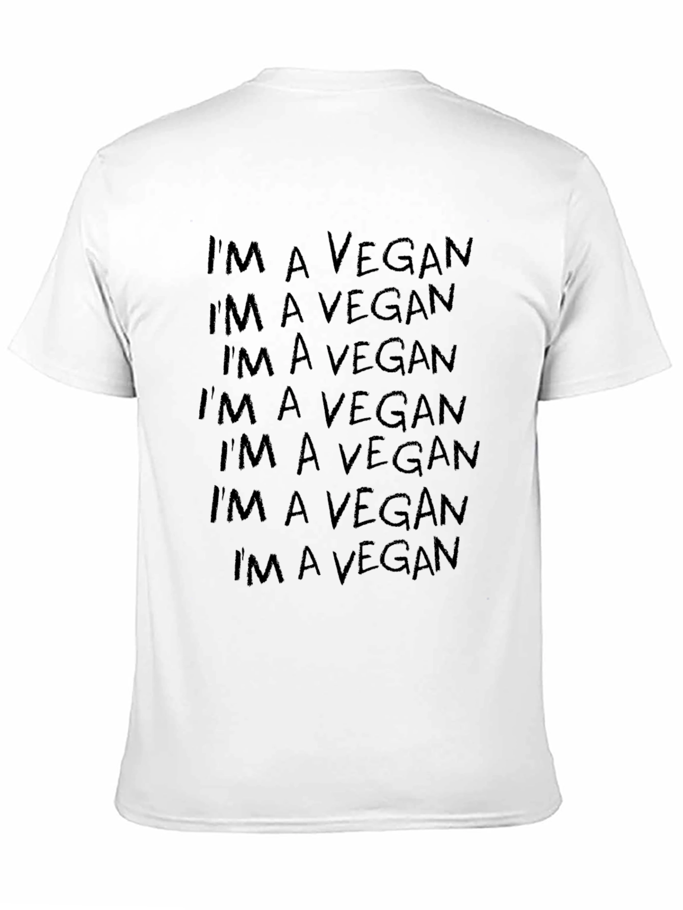 I'm A Vegan Graphic T-Shirt - 11