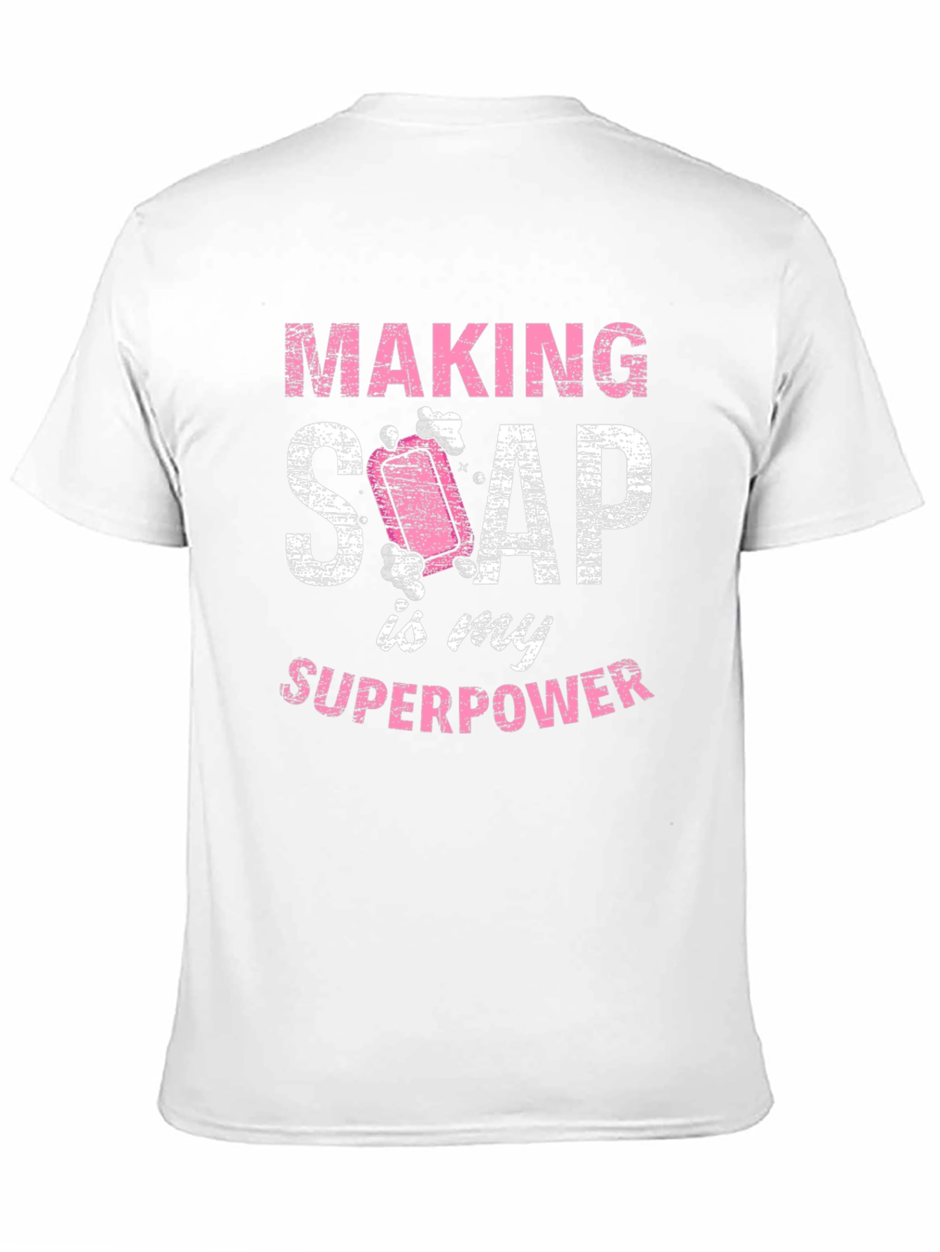 Black Making Soap is My Superpower T-Shirt view 11