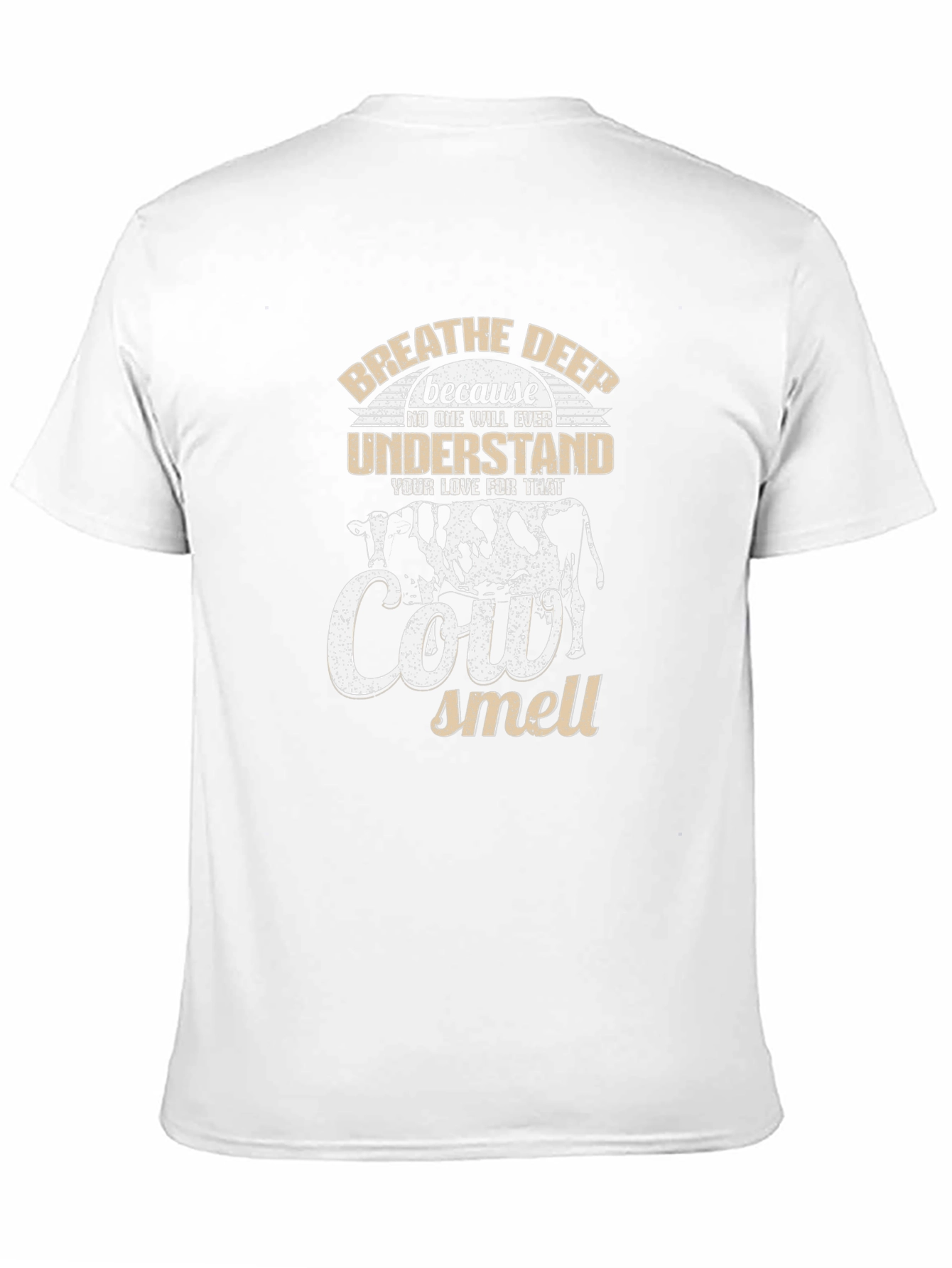 Black Cow Smell Graphic T-Shirt view 11