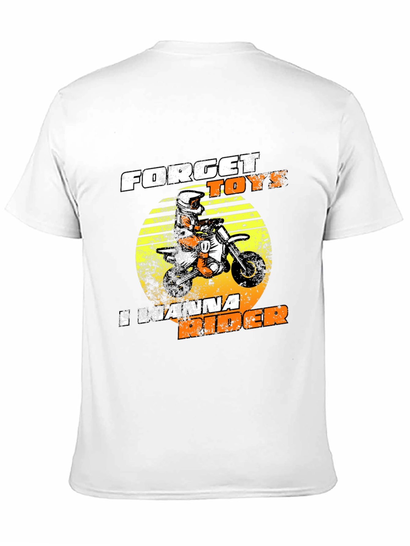 Black Forget Toys I Wanna Rider Graphic Tee view 11