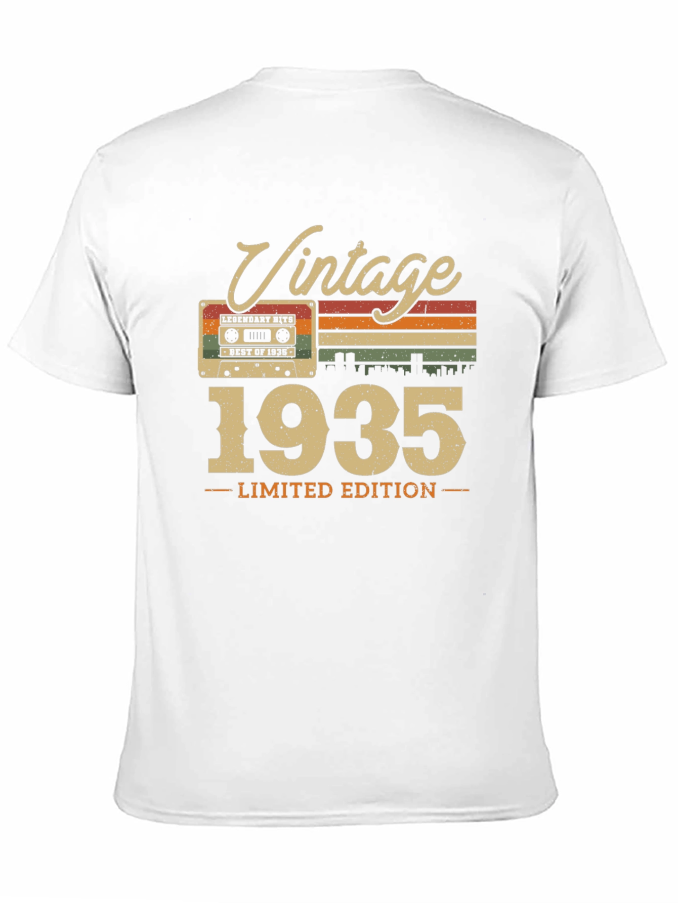 Black Vintage 1935 Limited Edition T-Shirt view 11