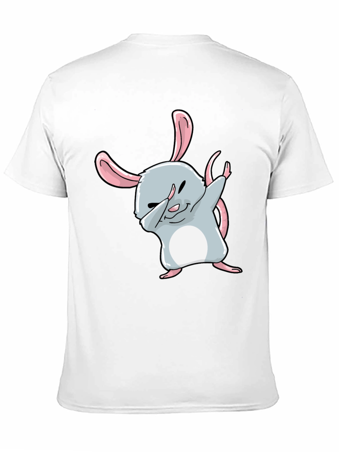 Black Dabbing Hamster Graphic Tee - Cool & Trendy view 11