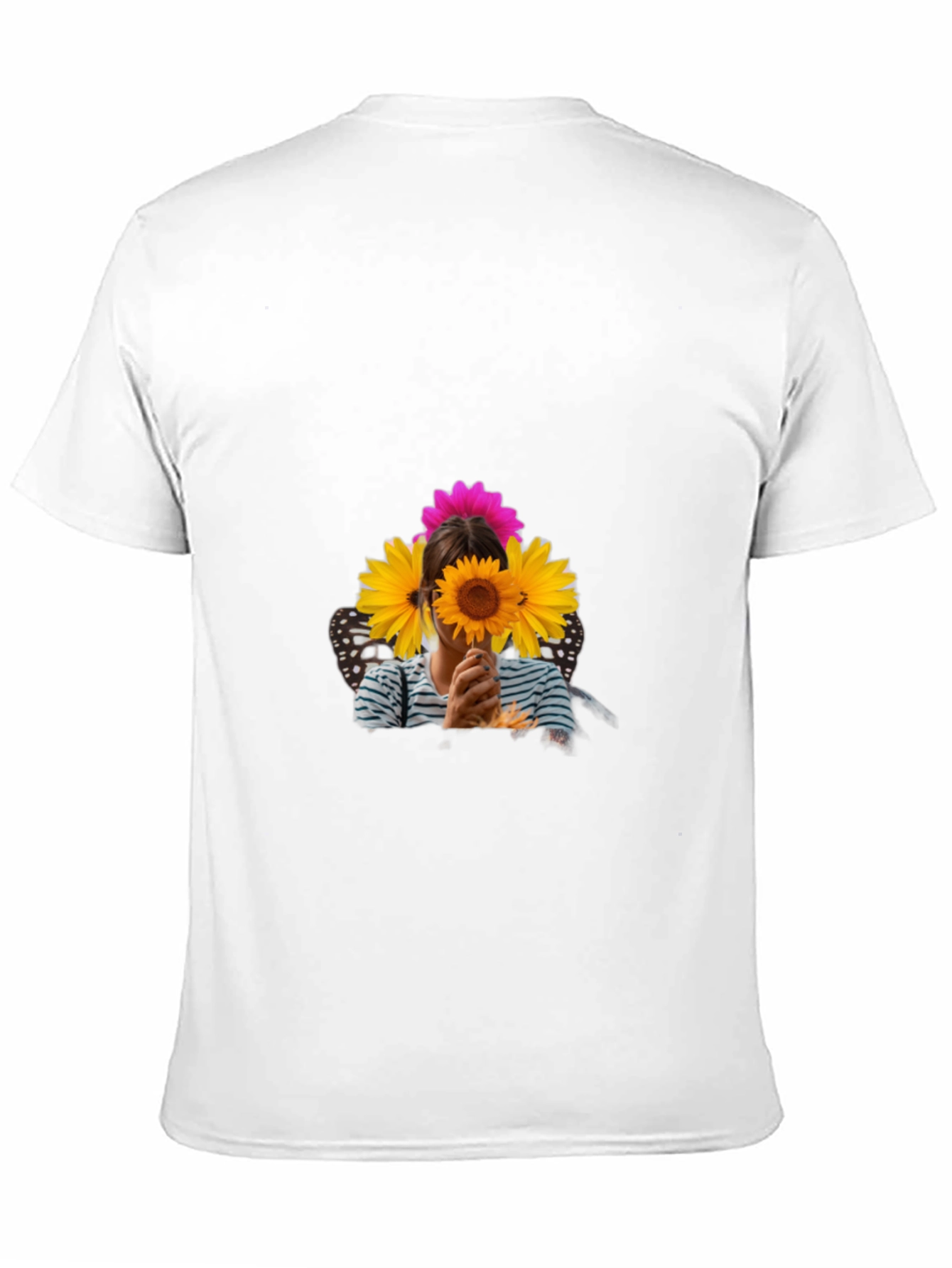 Black Sunflower Graphic Black T-Shirt view 11