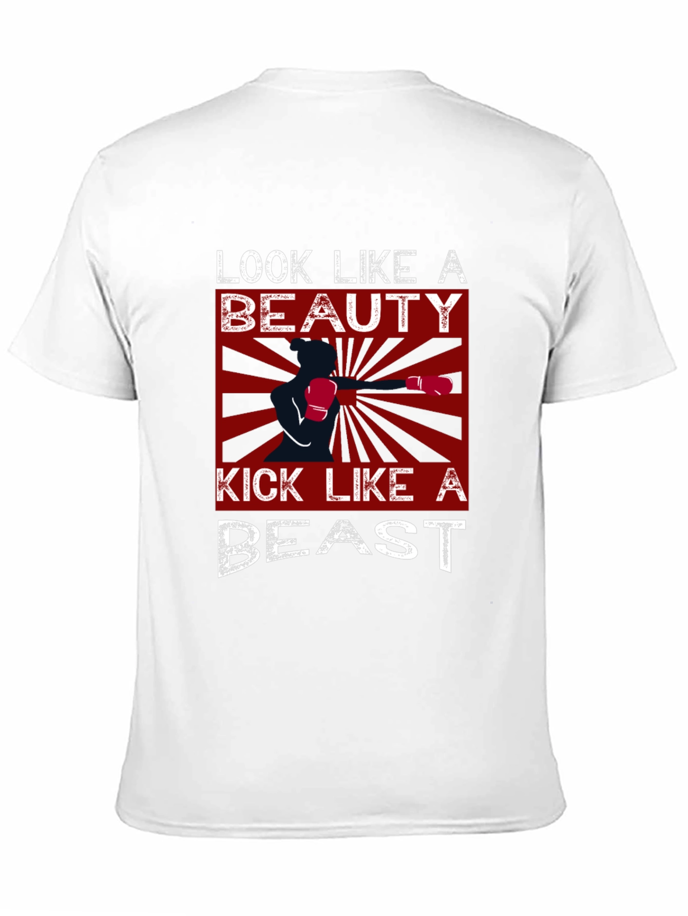 Black Beauty and Beast Graphic T-Shirt view 11