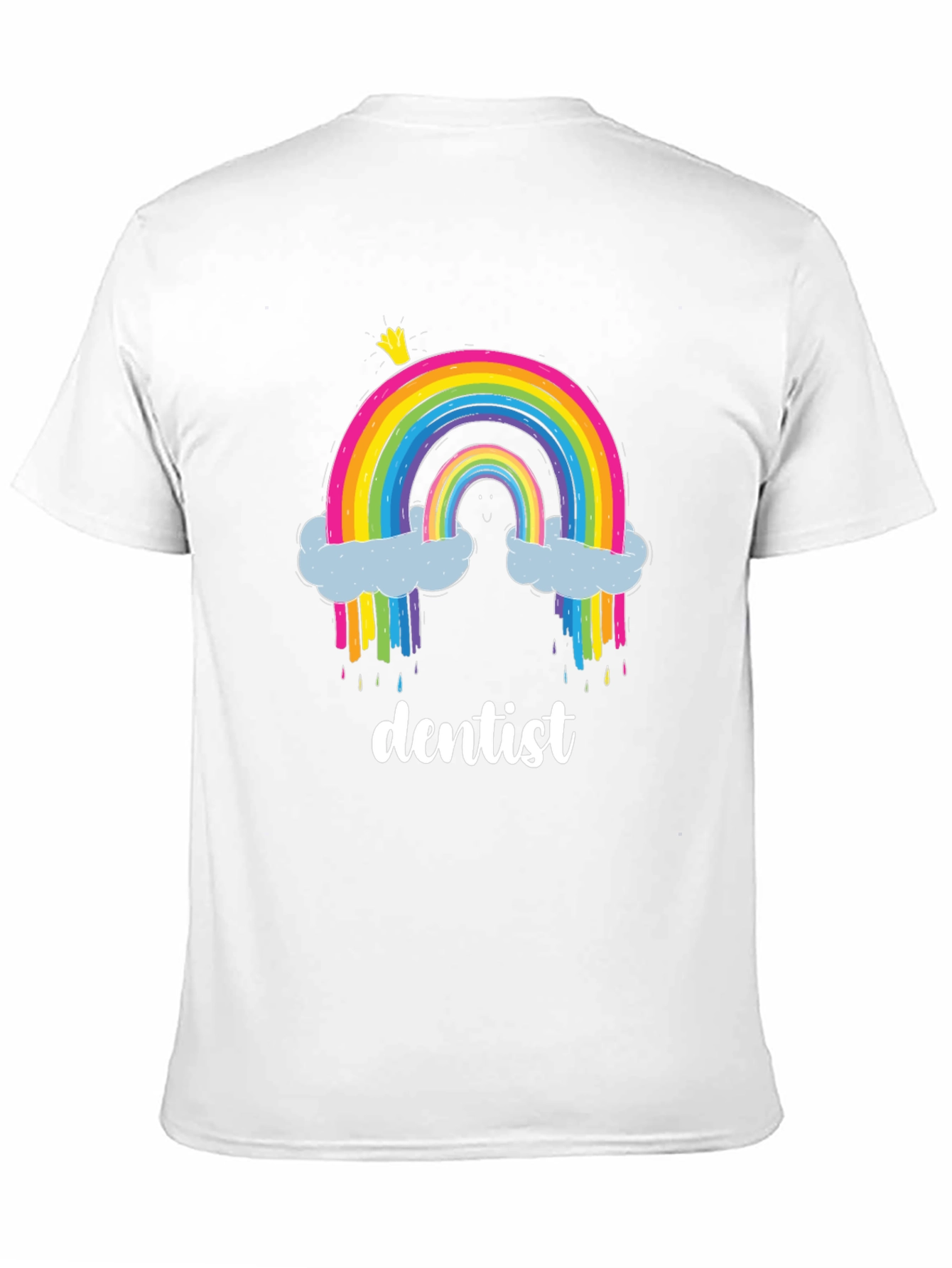 Black Dentist Rainbow T-Shirt view 11