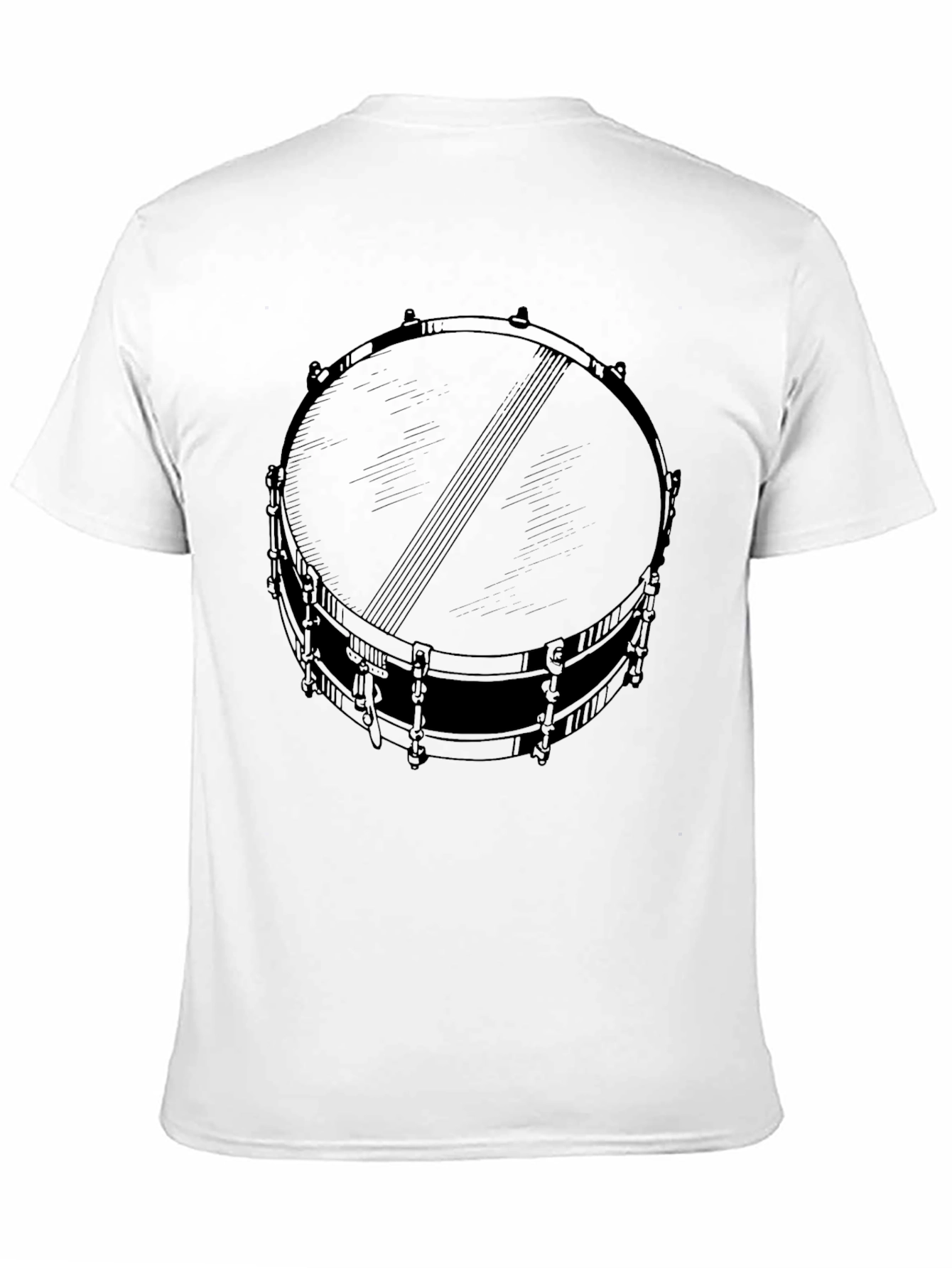 Black Drum Graphic T-Shirt - Music Lover Tee view 11