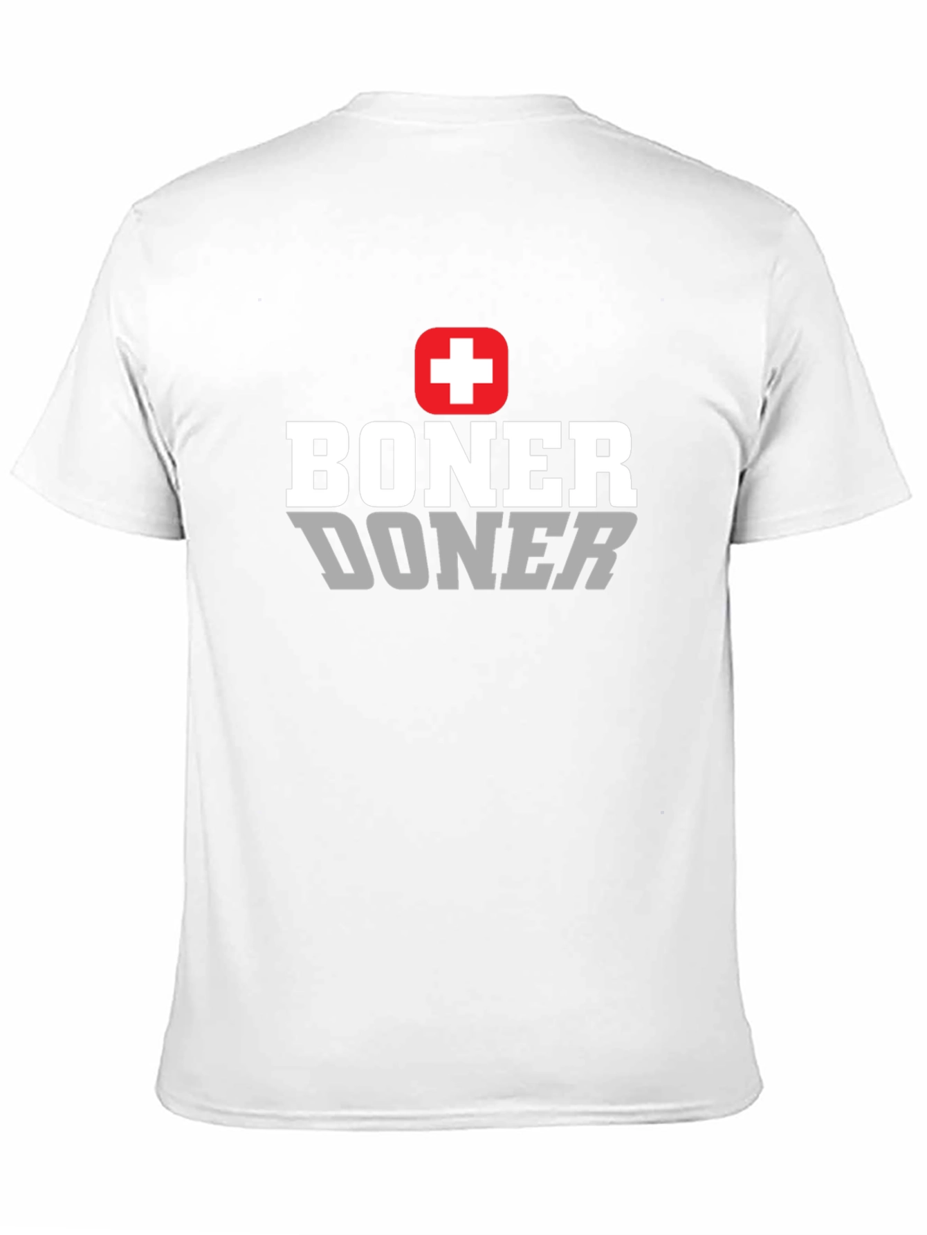 Black Boner Doner T-Shirt Funny Graphic Tee view 11