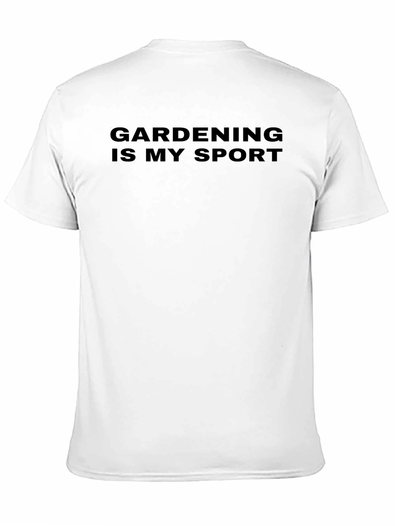 Black Gardening is My Sport T-Shirt view 11