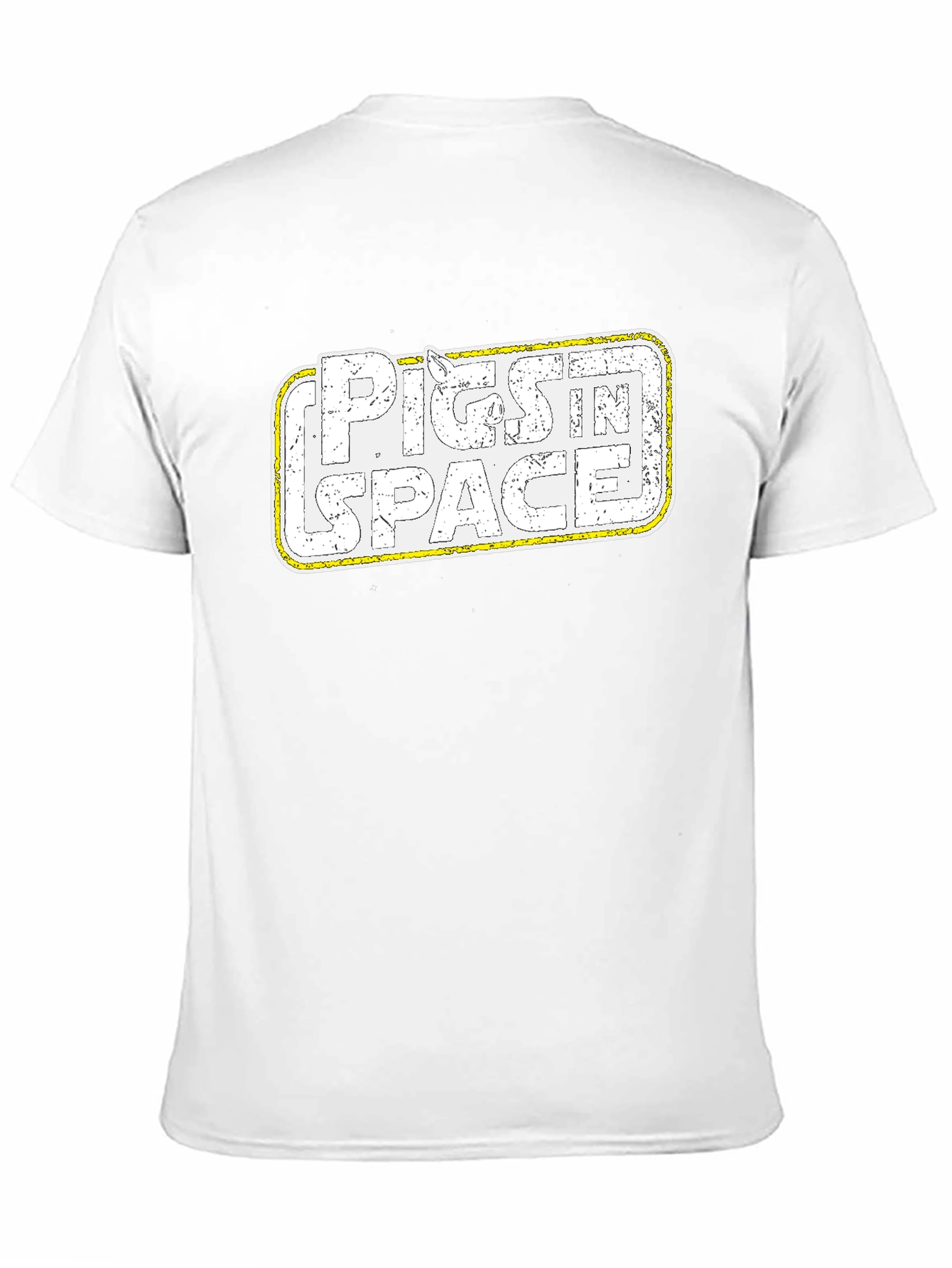 Pigs in Space Graphic T-Shirt - Cool Retro Design - 11