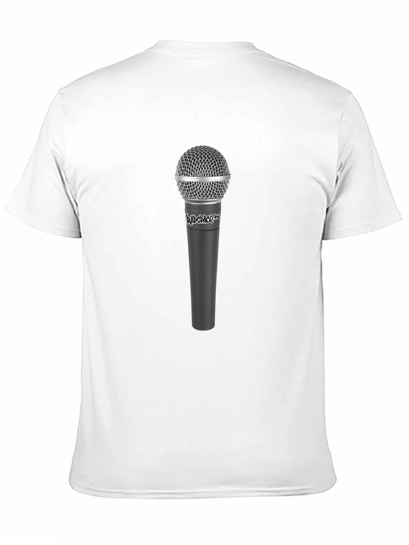 Black Black Microphone Graphic Tee - Music Lover Shirt view 11
