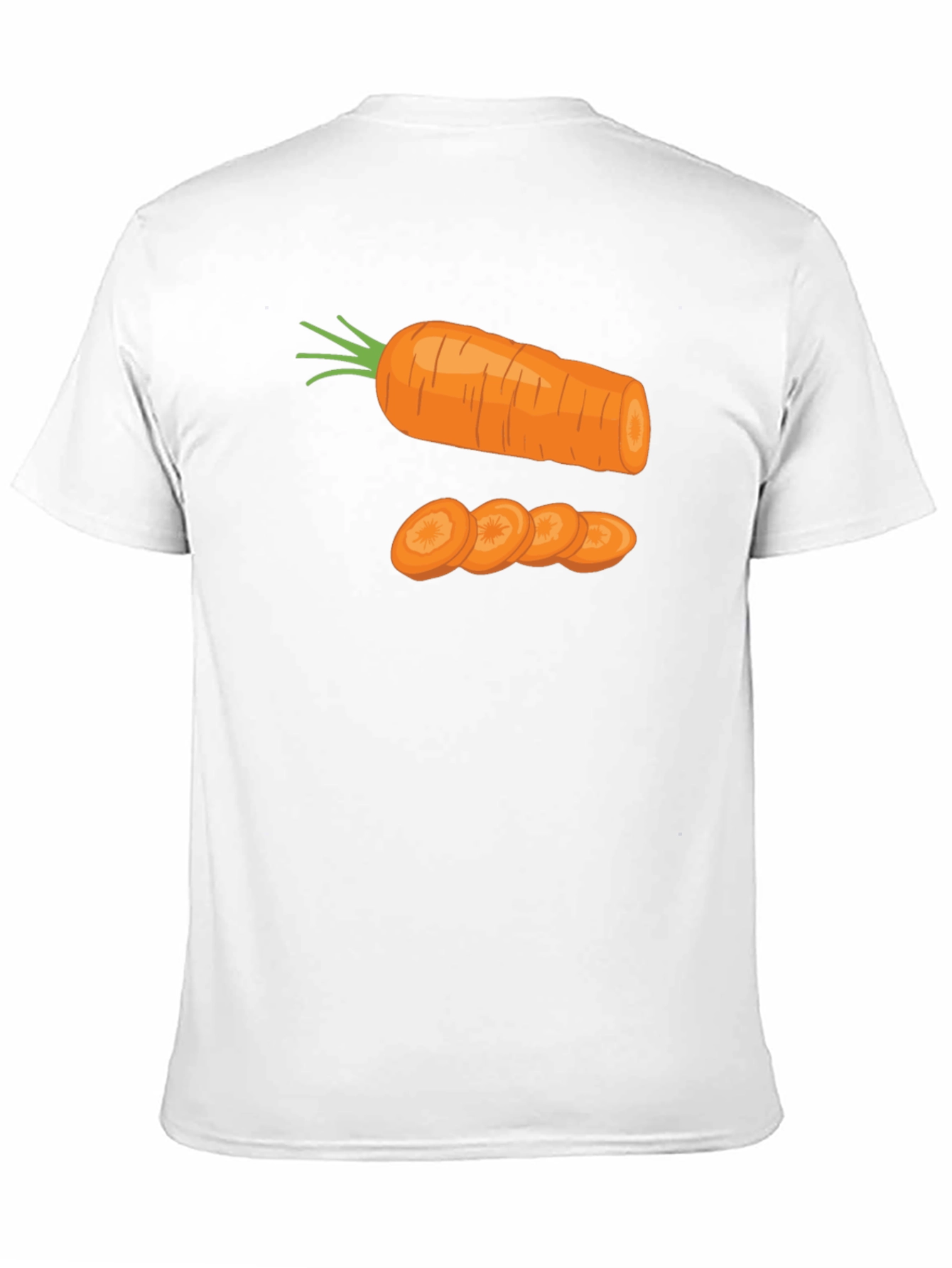 Black Carrot Graphic Print Black T-Shirt view 11