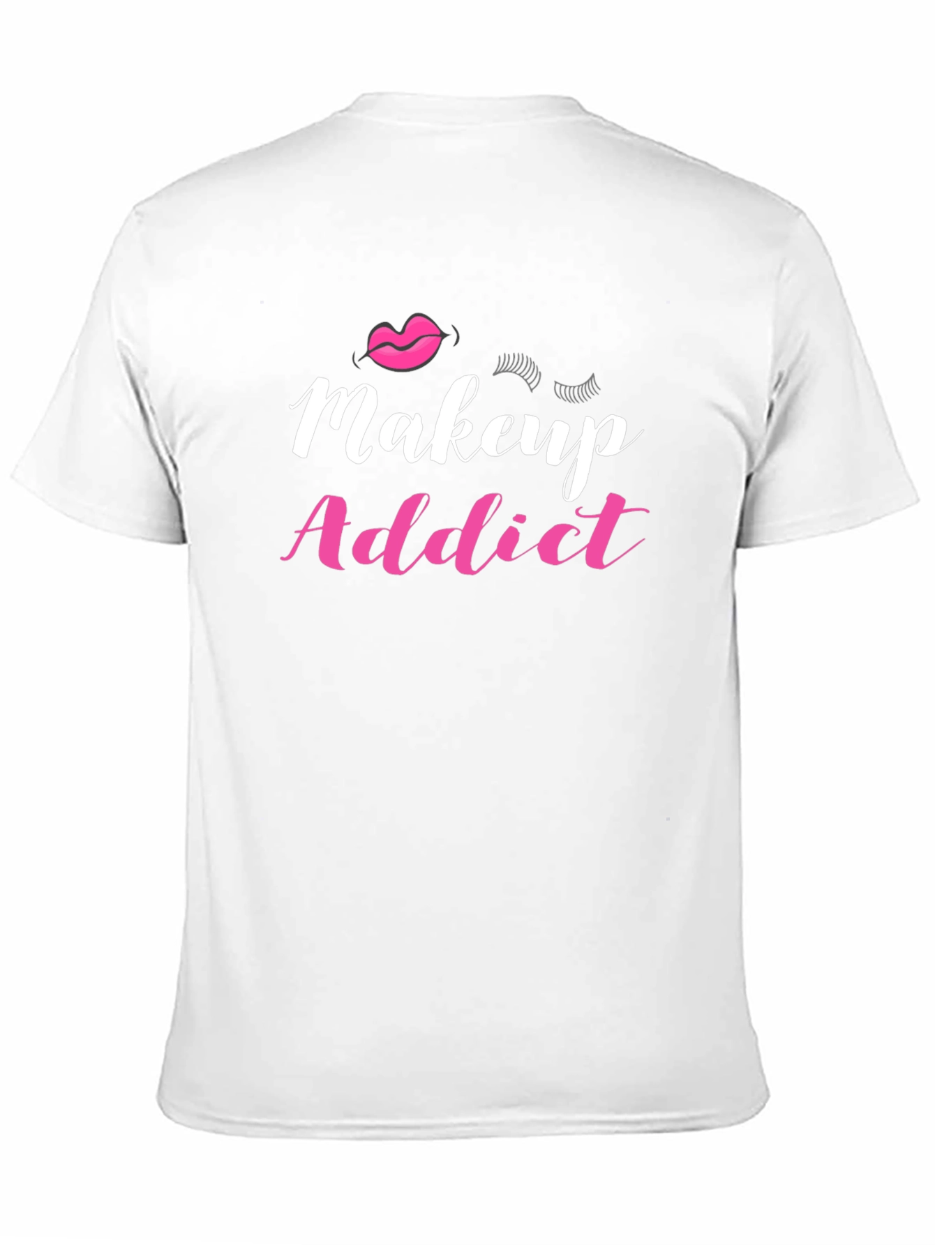 Black Makeup Addict Graphic Tee - Stylish & Fun! view 11