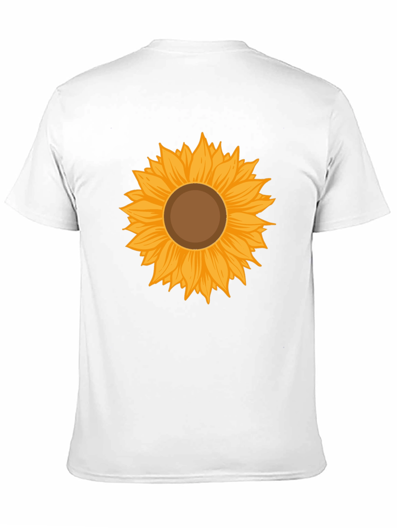 Black Sunflower Graphic Tee - Stylish & Comfortable Black T-Shirt view 11