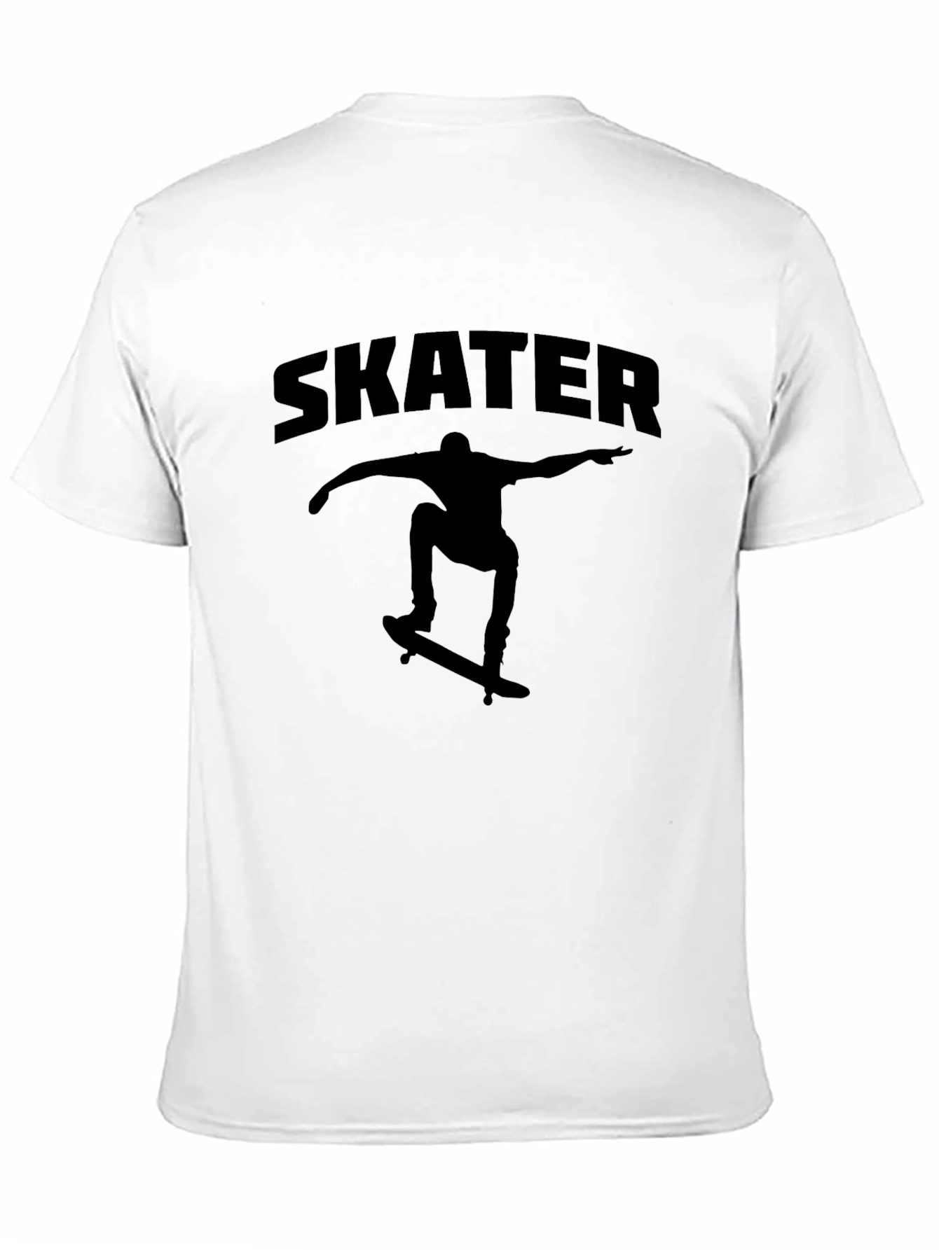 Black Skater Graphic Tee - Ride On! view 11