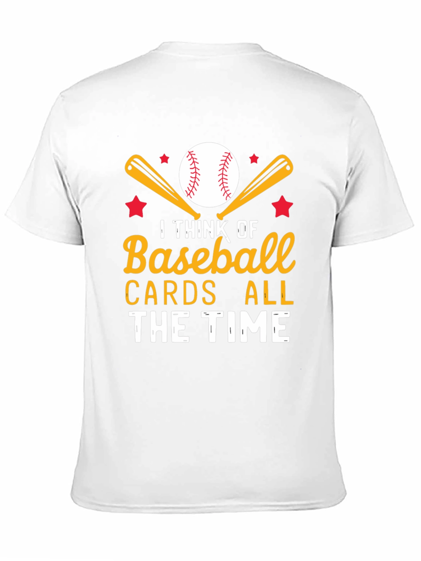 Black Baseball Cards All The Time T-Shirt view 11