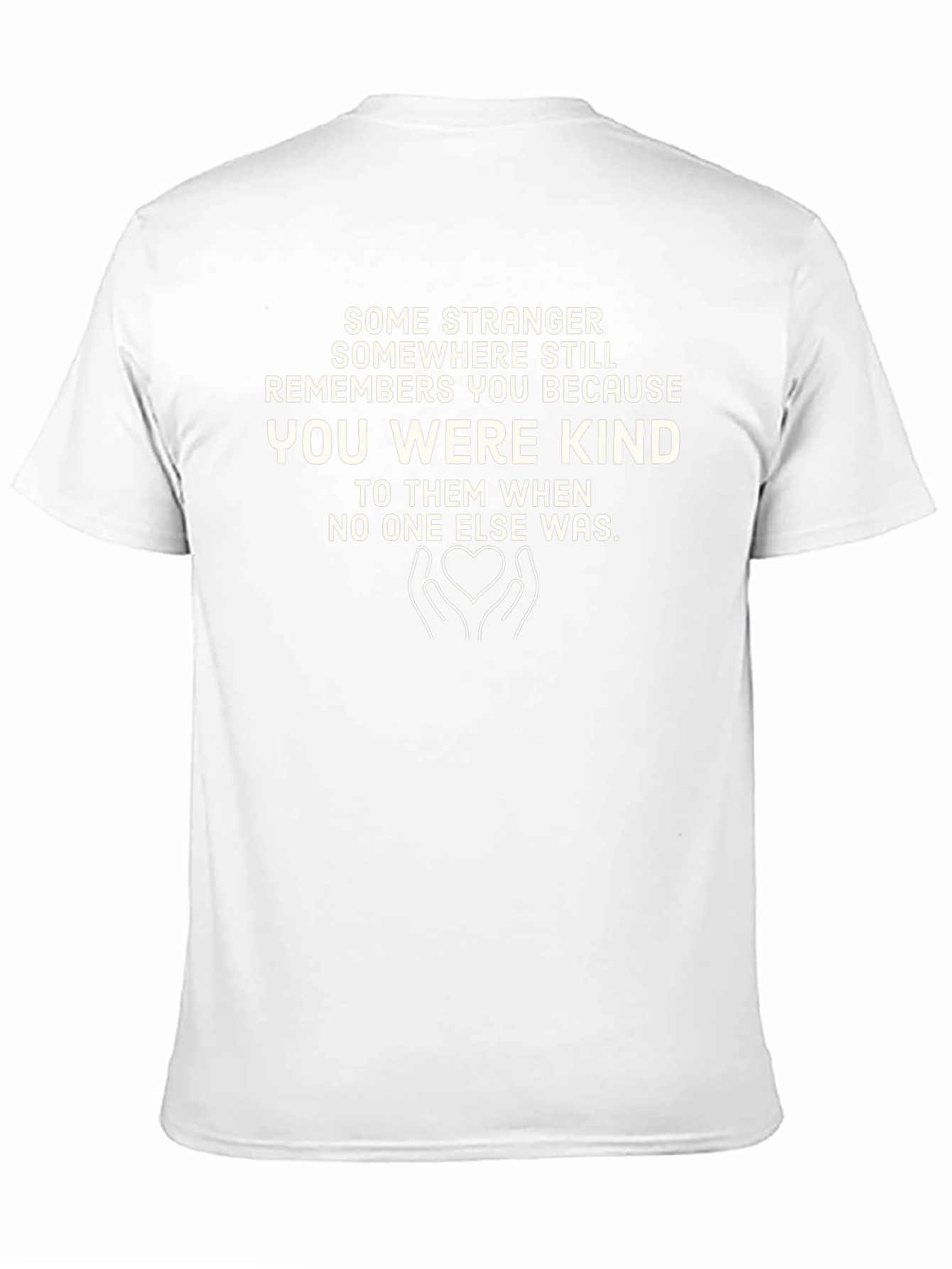Black Kindness T-Shirt: Remembered for Being Kind view 11