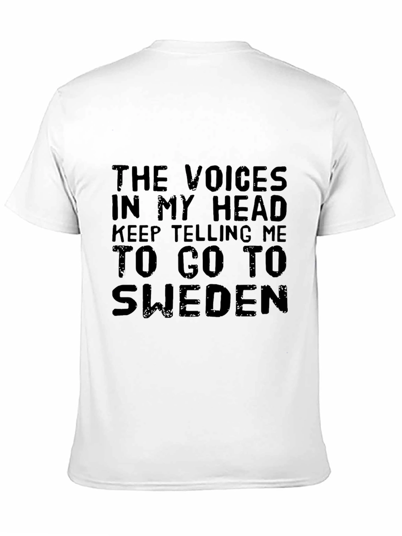 Black Sweden Calling T-Shirt view 11