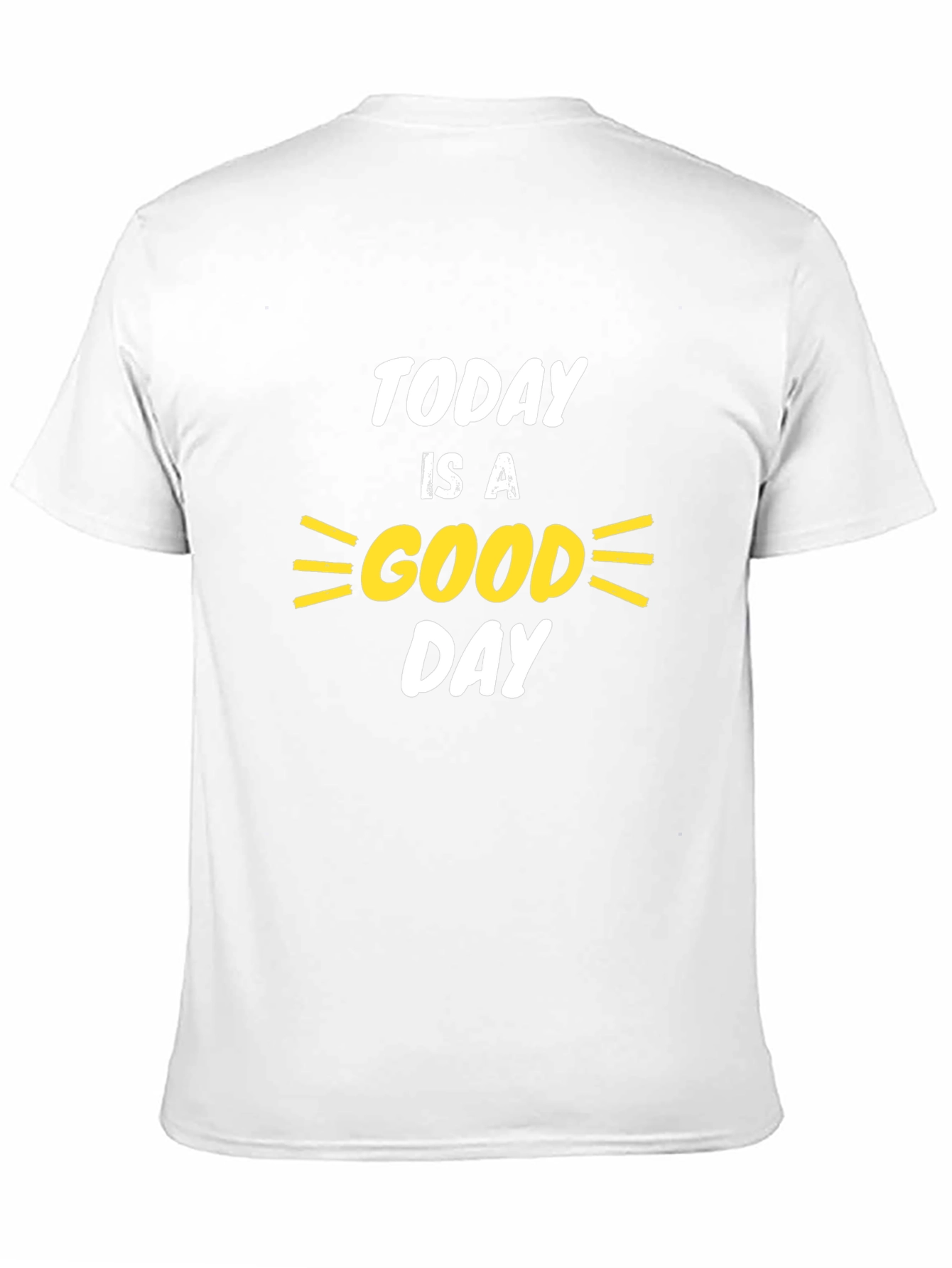 Black Today Is A Good Day Graphic Tee - Black view 11