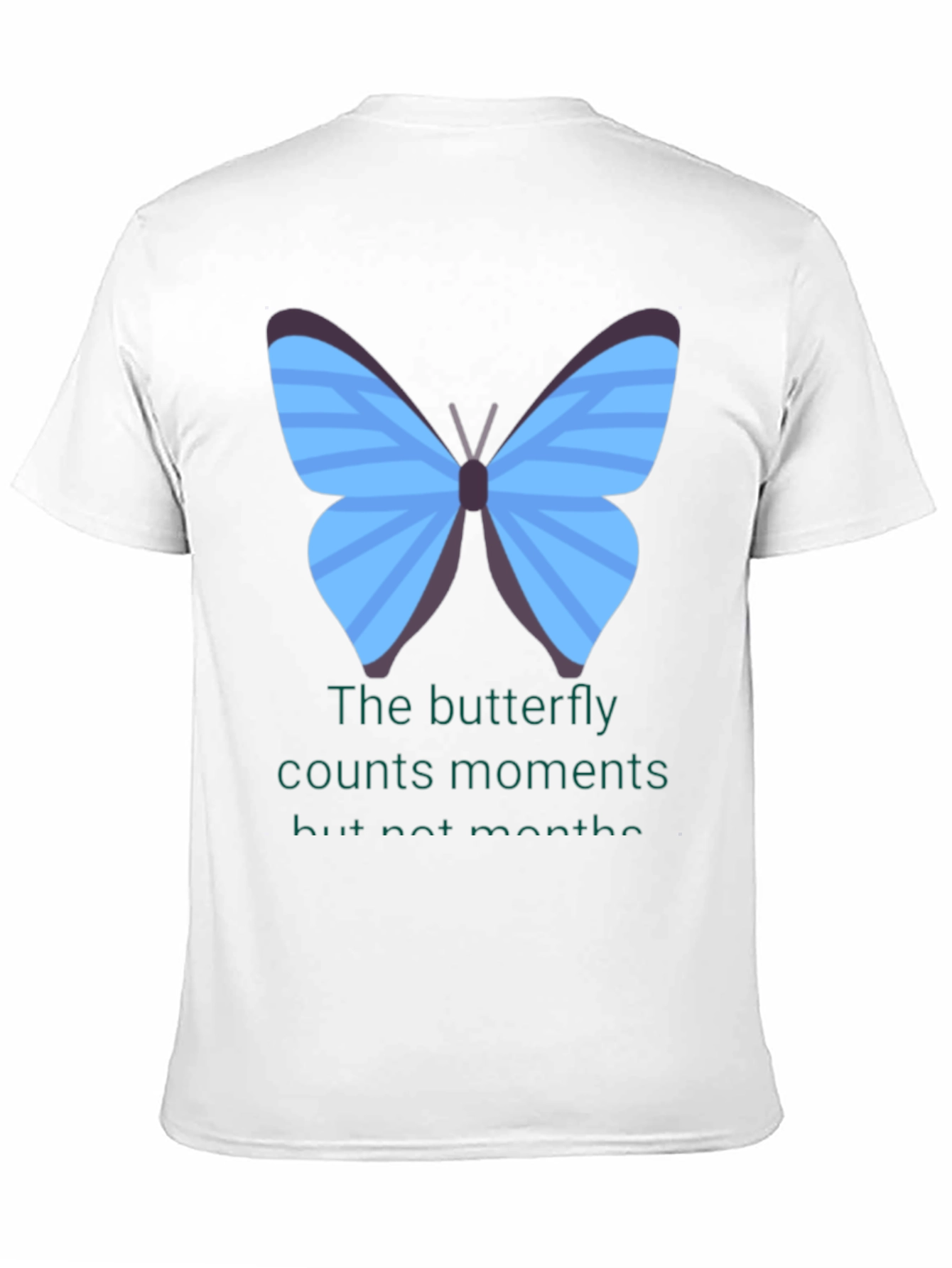 Black Butterfly Moments T-Shirt view 11