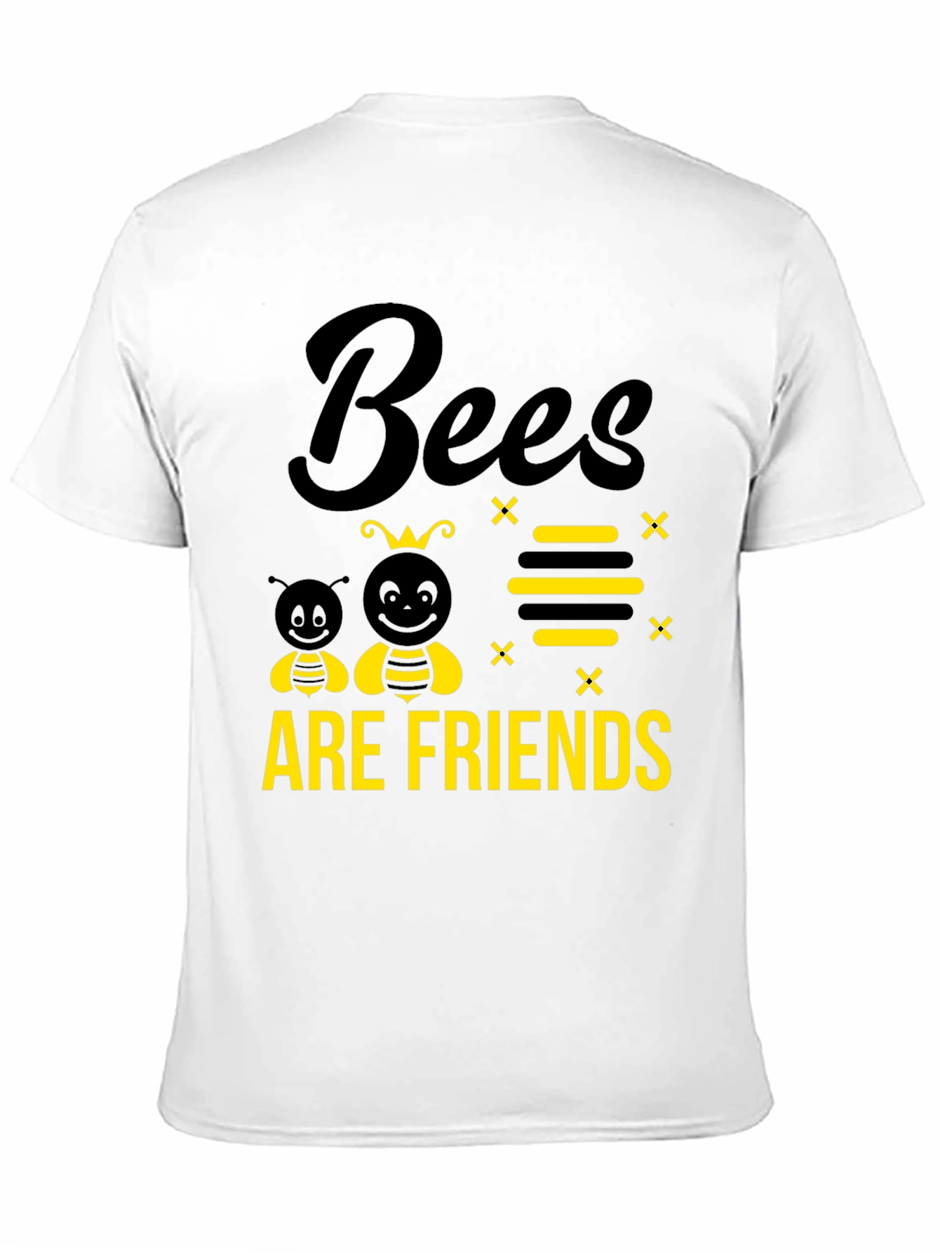 Bees Are Friends Graphic Tee - 11