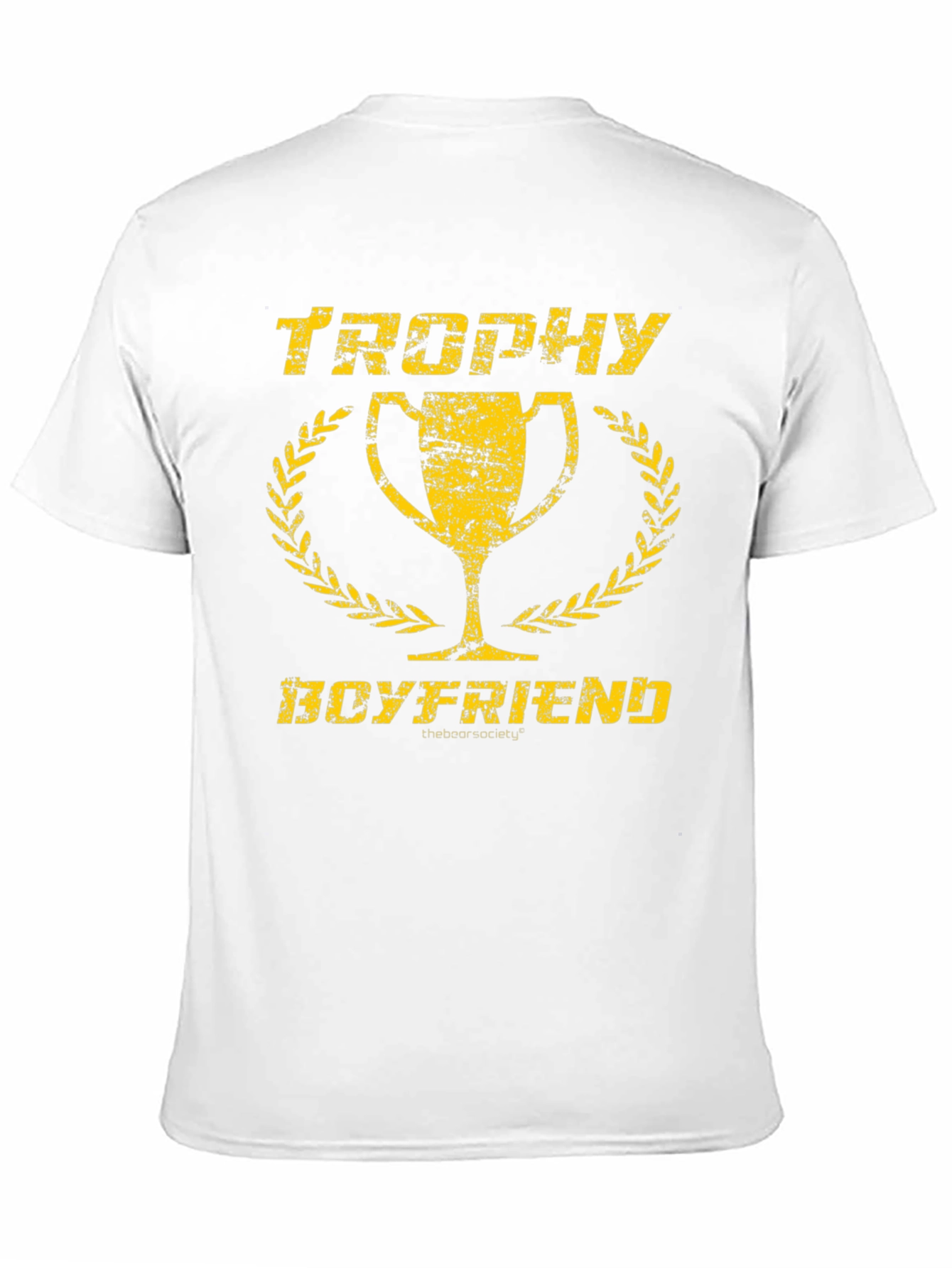 Trophy Boyfriend Graphic Tee - Black Cotton T-Shirt - 11