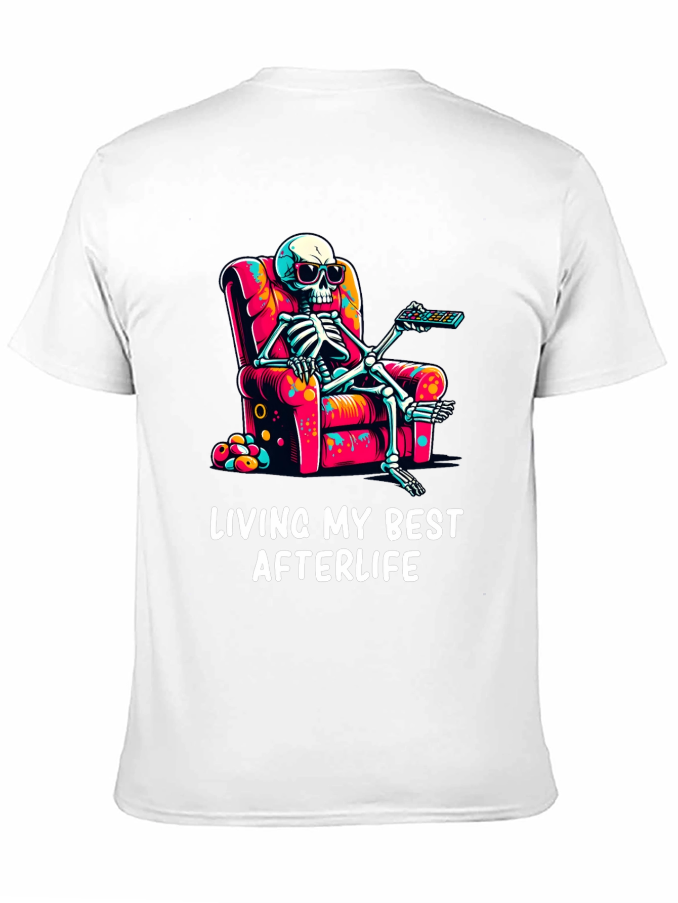 Black Living My Best Afterlife T-Shirt view 11