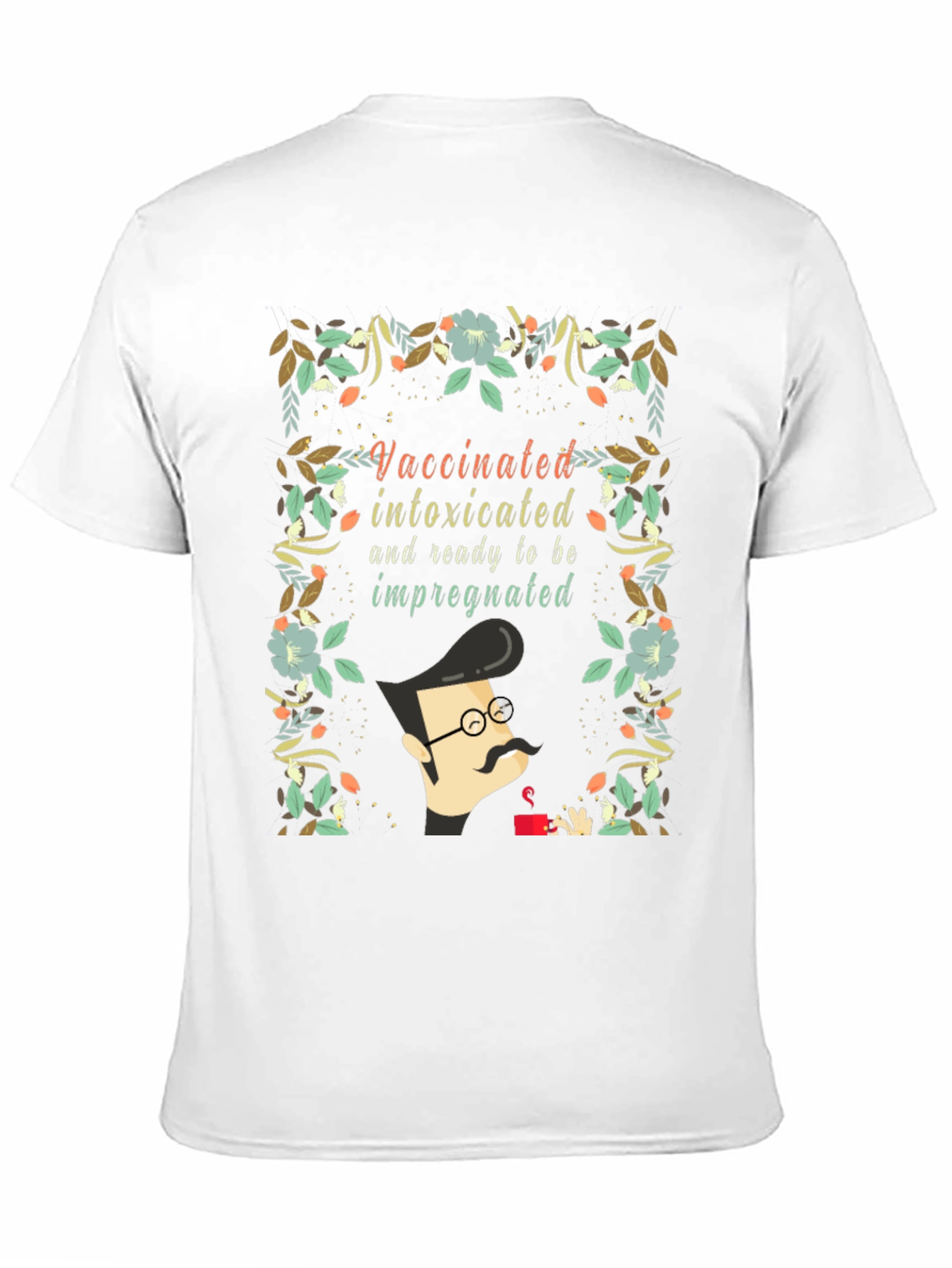 Black Vaccinated & Ready T-Shirt - Funny Slogan view 11