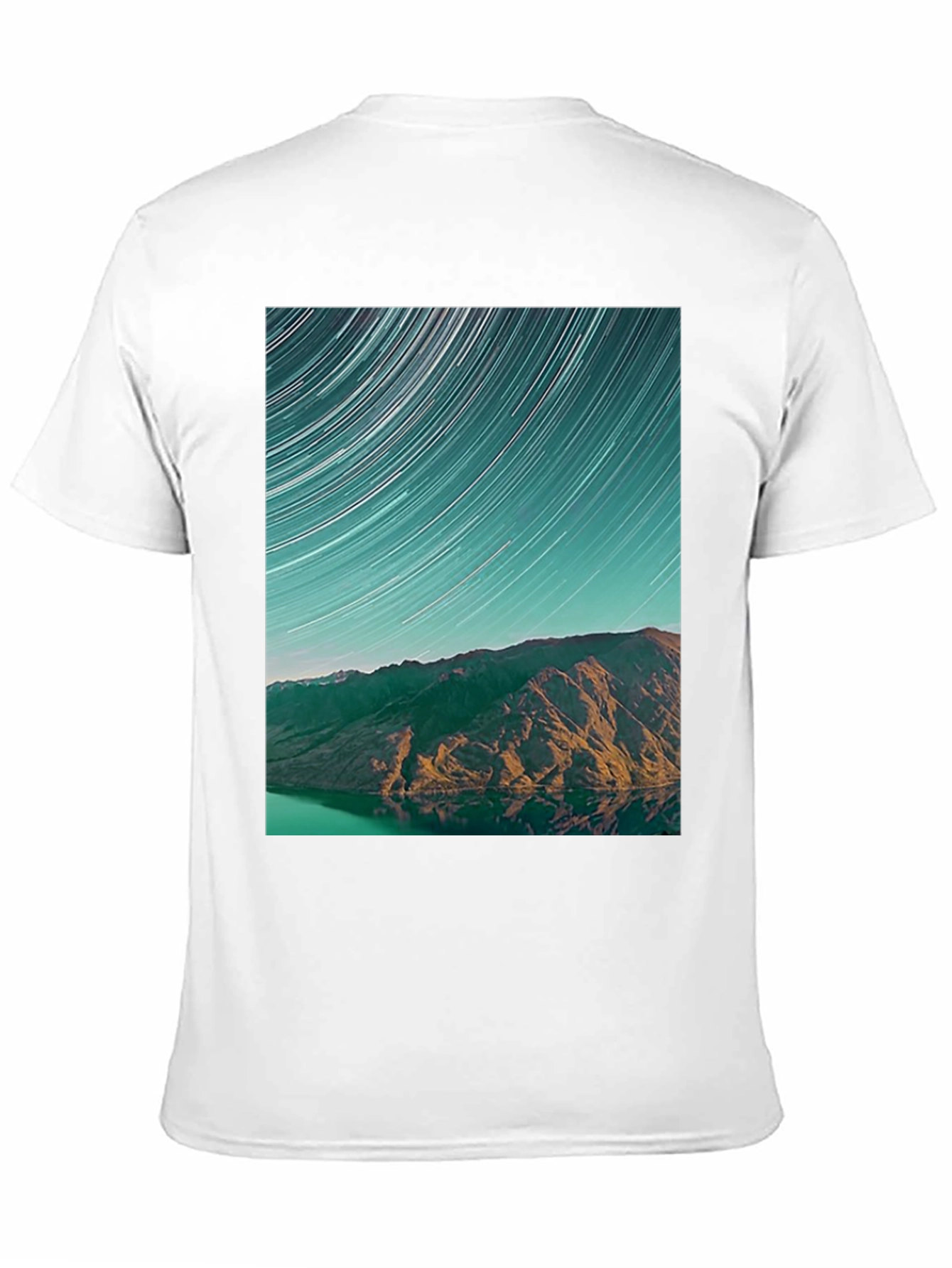 Starry Mountain Black T-Shirt - 11
