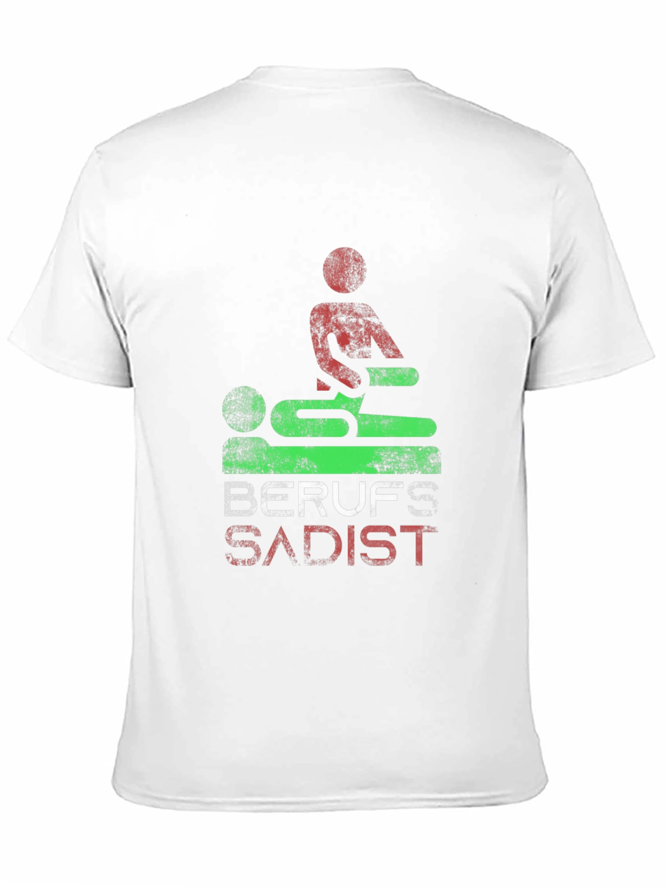 Black Berufs Sadist Graphic Tee - Black Unisex T-Shirt view 11