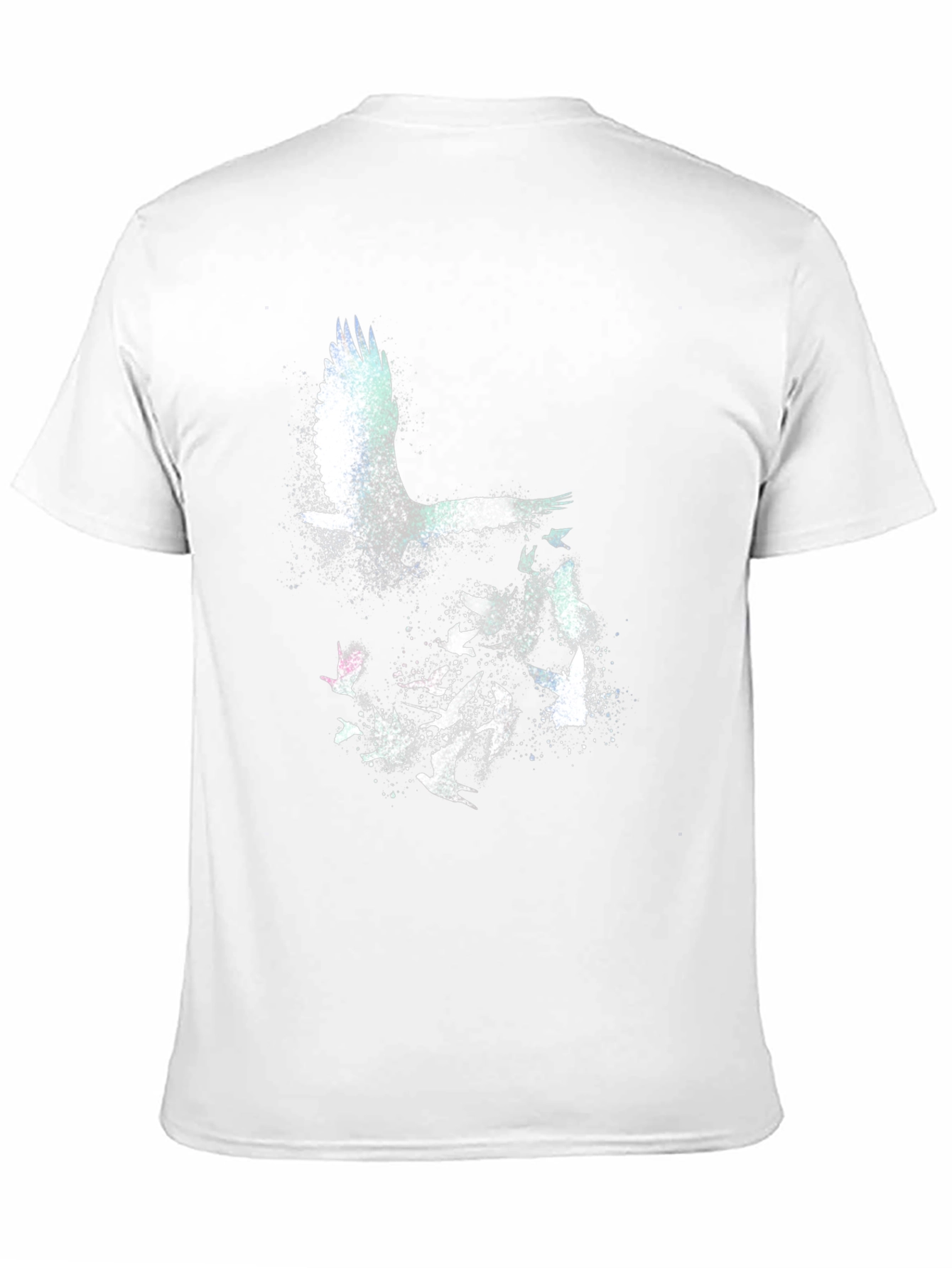 Black Eagle Flight Graphic Tee - Stylish Crew Neck T-Shirt view 11
