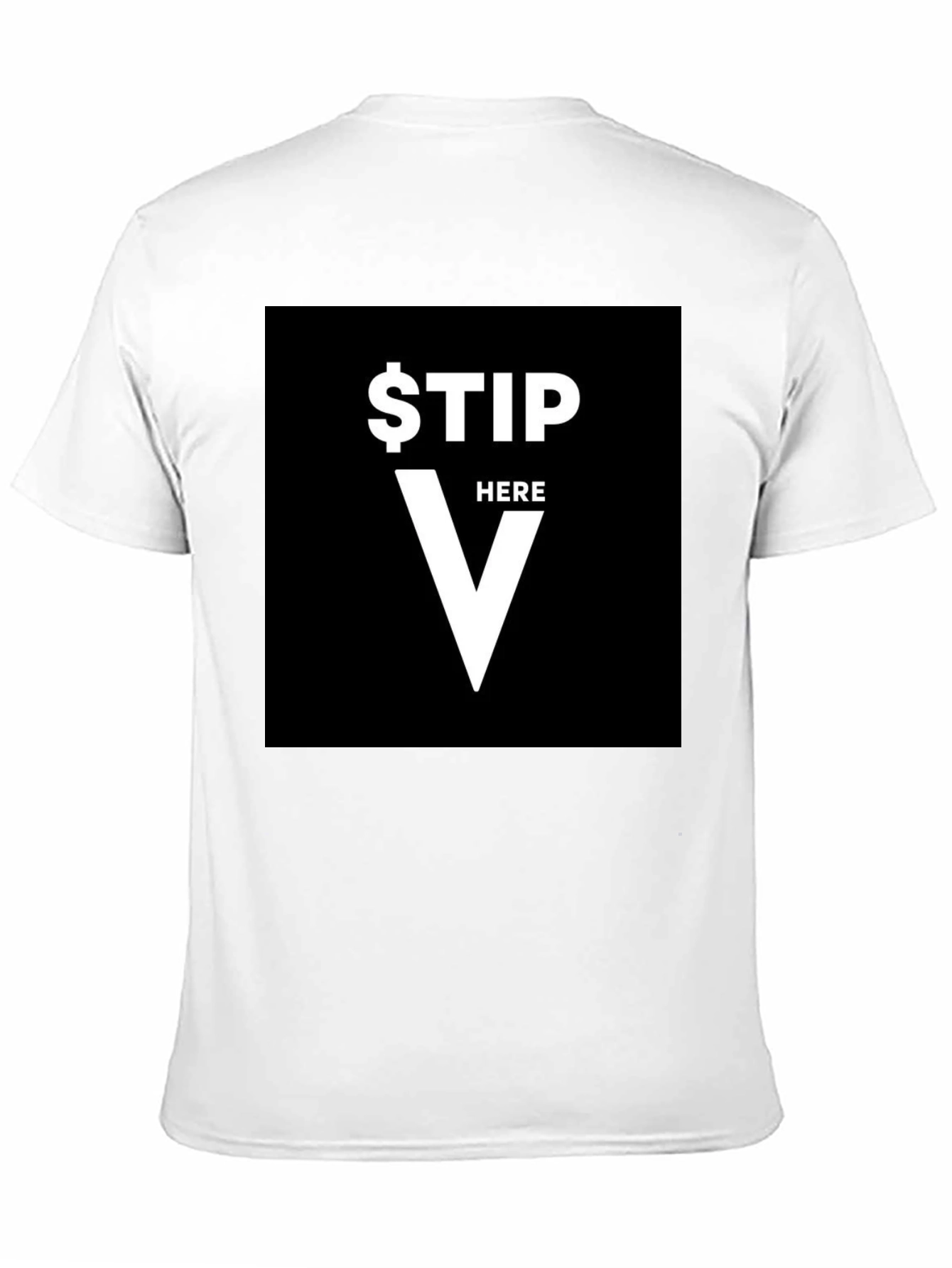 Black Tip Here T-Shirt - Funny Waiter Server Tee view 11