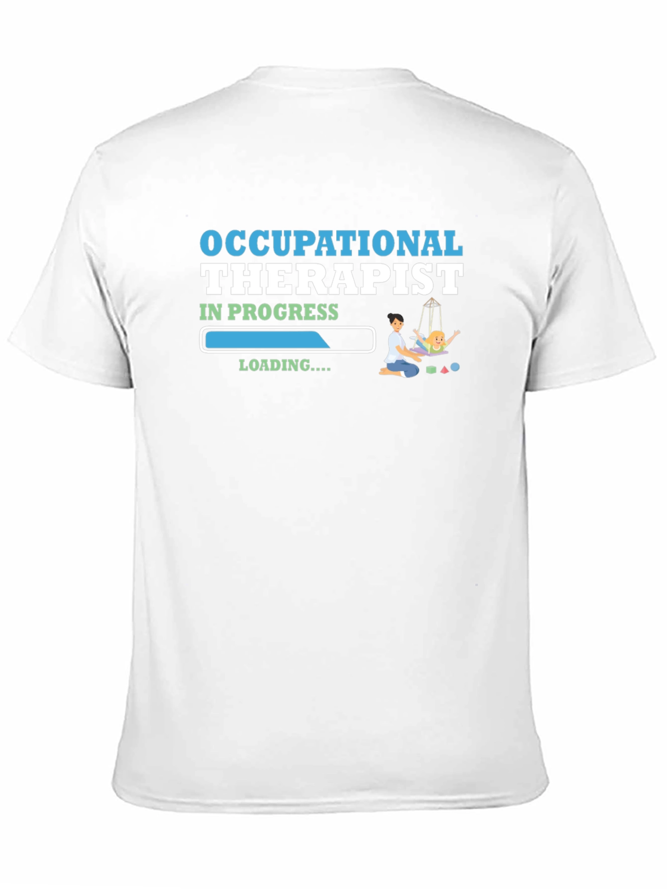 Black Occupational Therapist In Progress T-Shirt view 11