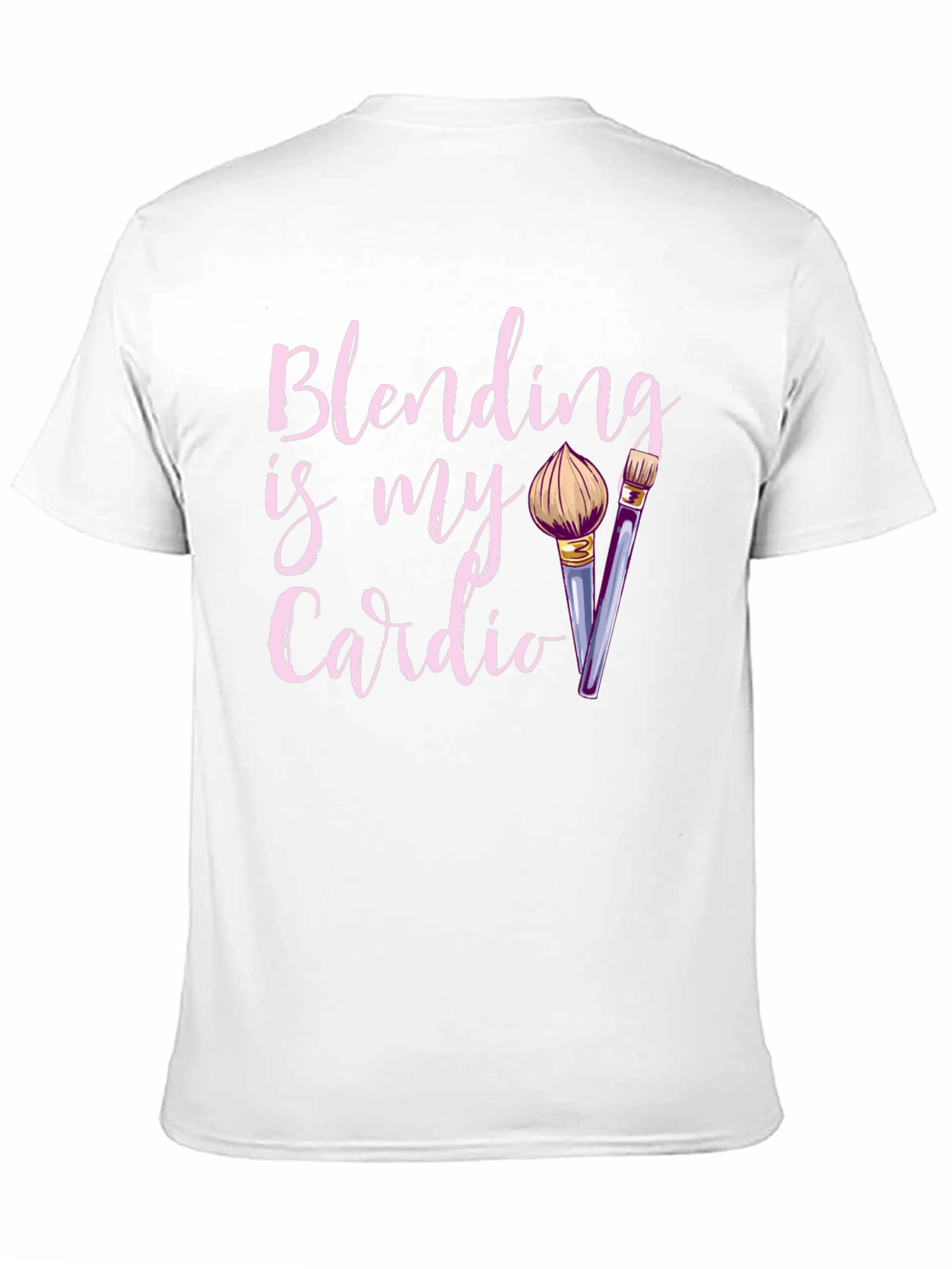 Black Blending Is My Cardio Graphic Tee view 11