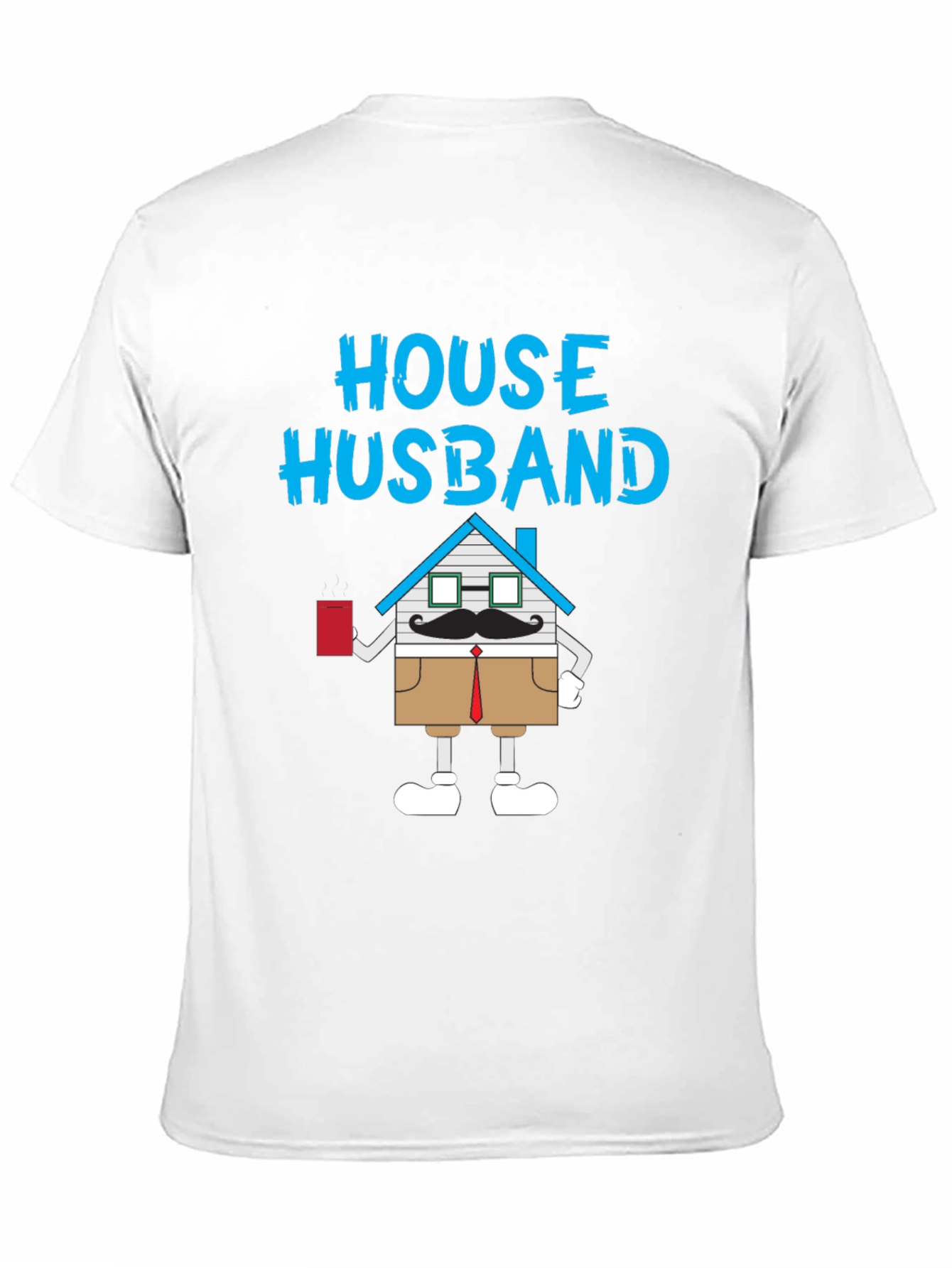Black House Husband Graphic Novelty T-Shirt view 11